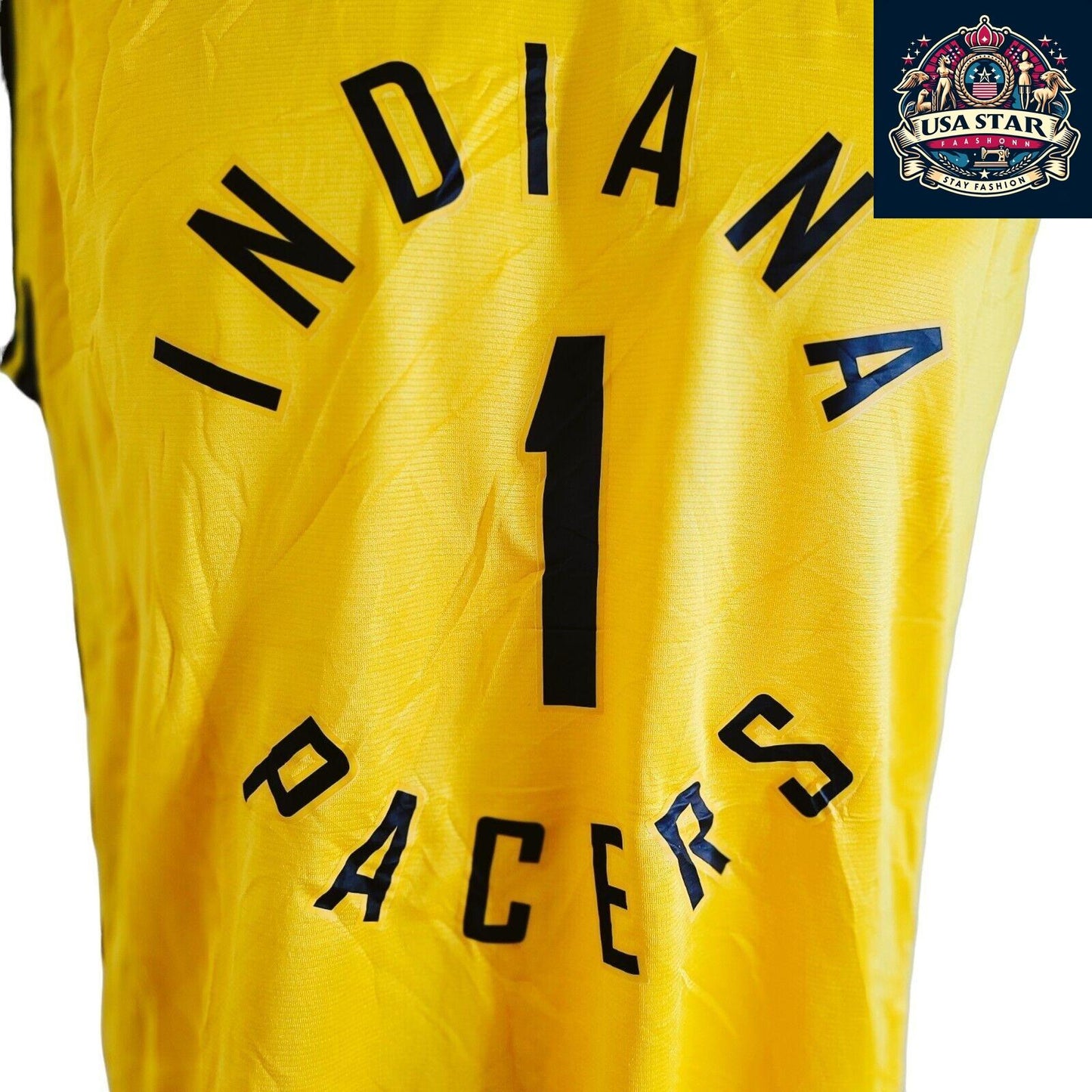 Indiana Pacers Jersey Warren #1 SzL - Vintage Style, Comfortable Fit, Perfect for Game Day - USASTARFASHION