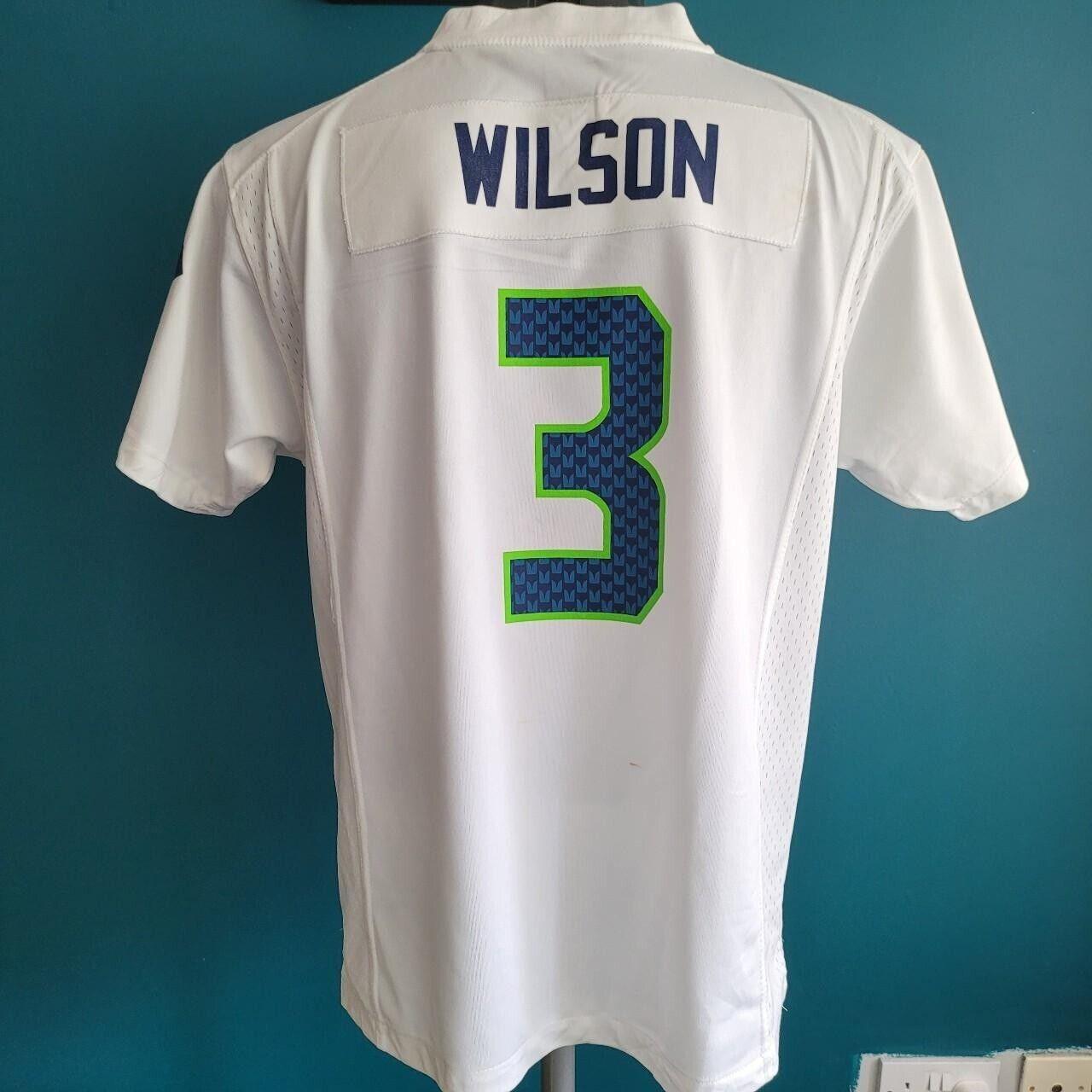 NFL Nike Jersey - Seattle Seahawks #3 Wilson Youth XL (18-20)-USASTARFASHION