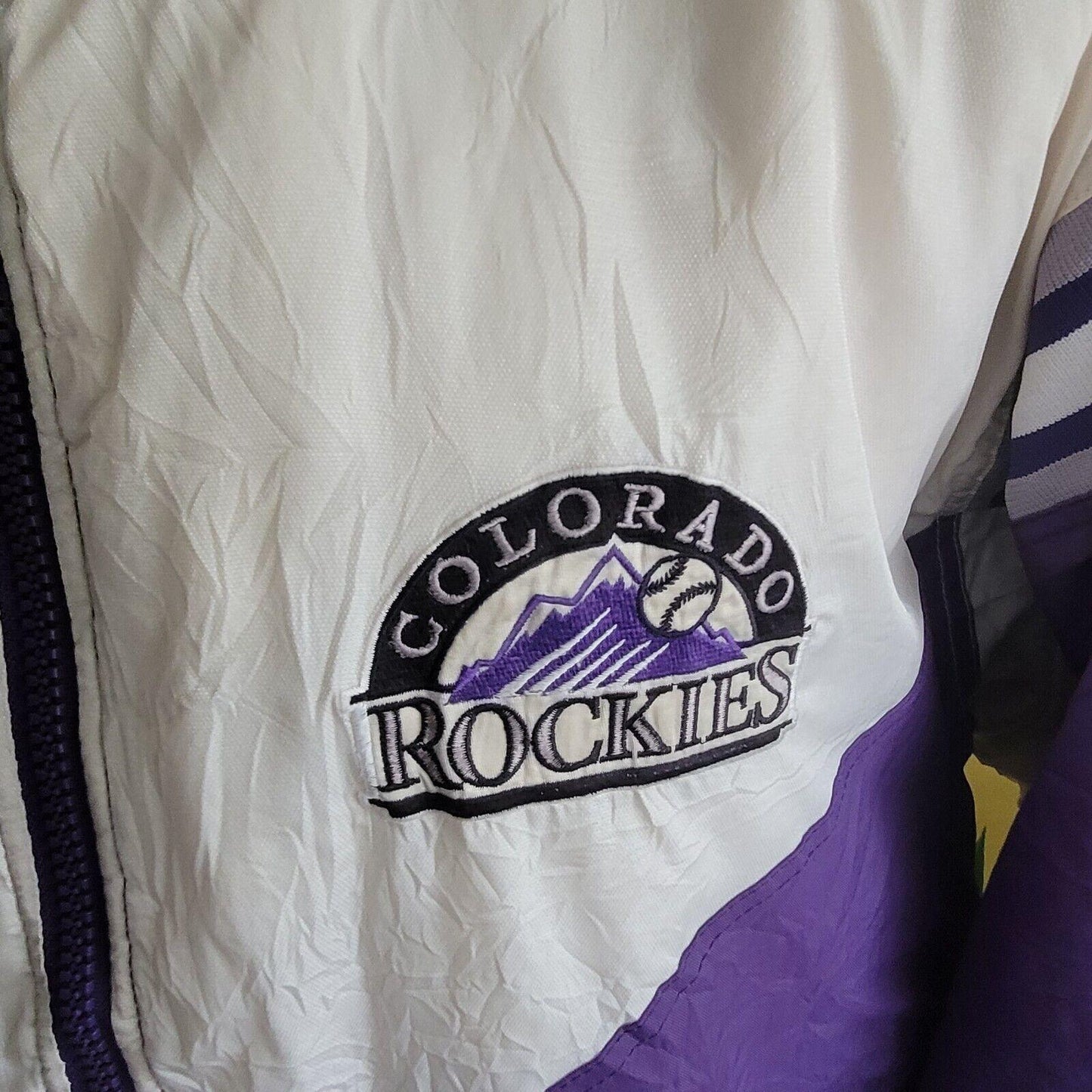 Genuine Merchandise By Pro Player Colorado Rockies Jacket Size XL-USASTARFASHION