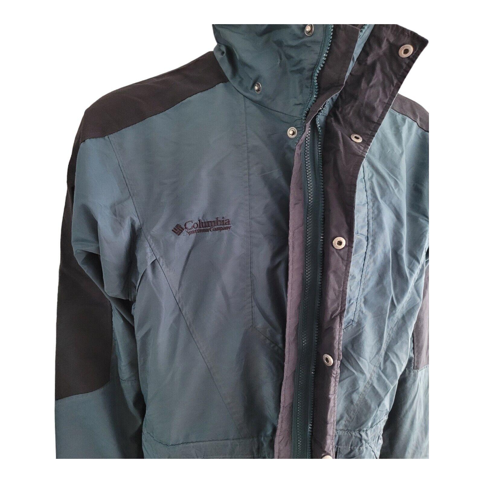 Columbia Double Whammy Mens M Raincoat | Waterproof Nylon, Iconic Logo | Size M-USASTARFASHION