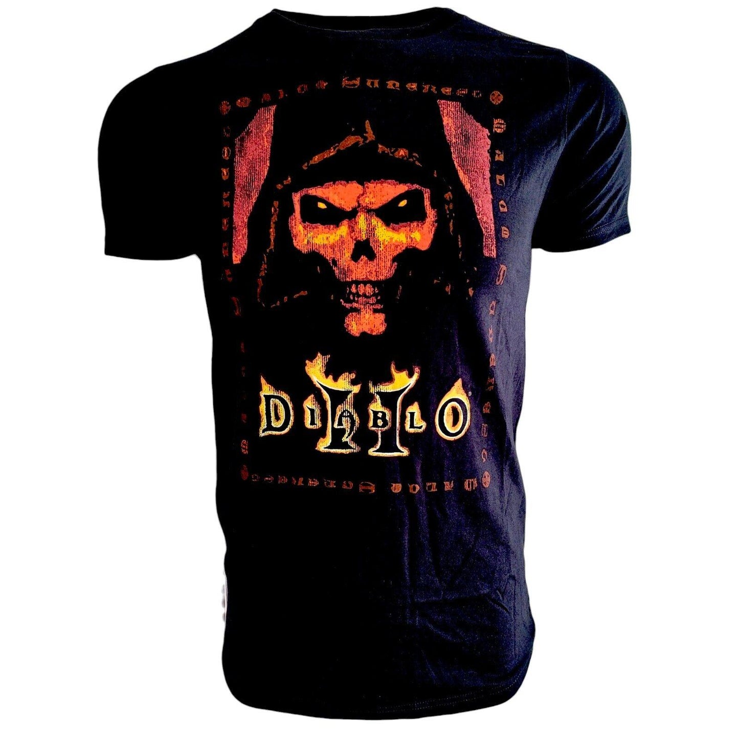 Diablo II: Resurrected Key To Darkness Black T-Shirt – Unisex – Regular Fit –...-USASTARFASHION