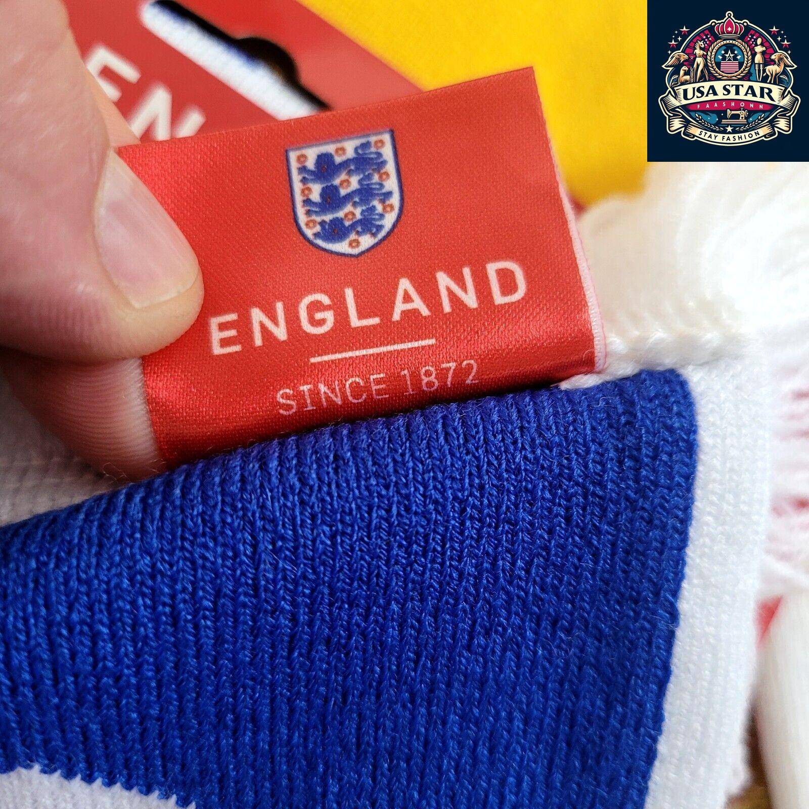 2019 England FA vs Kosovo Official Matchday Friendship Scarf - Soft, Durable, Collector's Item USASTARFASHION