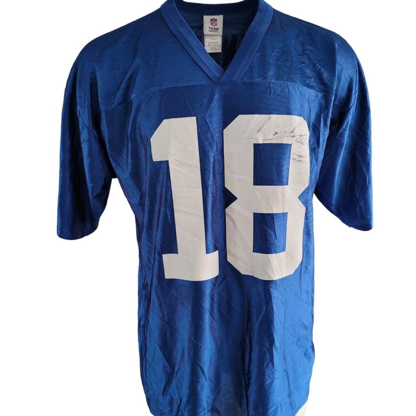 Peyton Manning #18 Indianapolis Colts XL Authentic NFL Jersey-USASTARFASHION