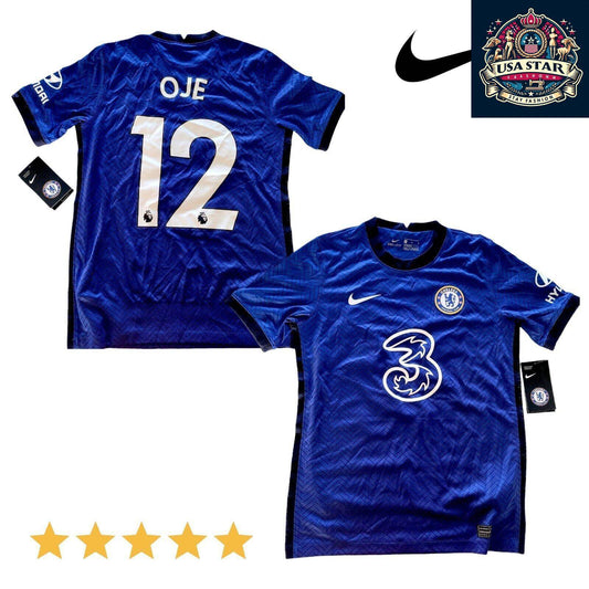 Chelsea FC Youth Home Shirt 2020/21 - Nike Dri-Fit, Lightweight, Breathable, Size L - USASTARFASHION