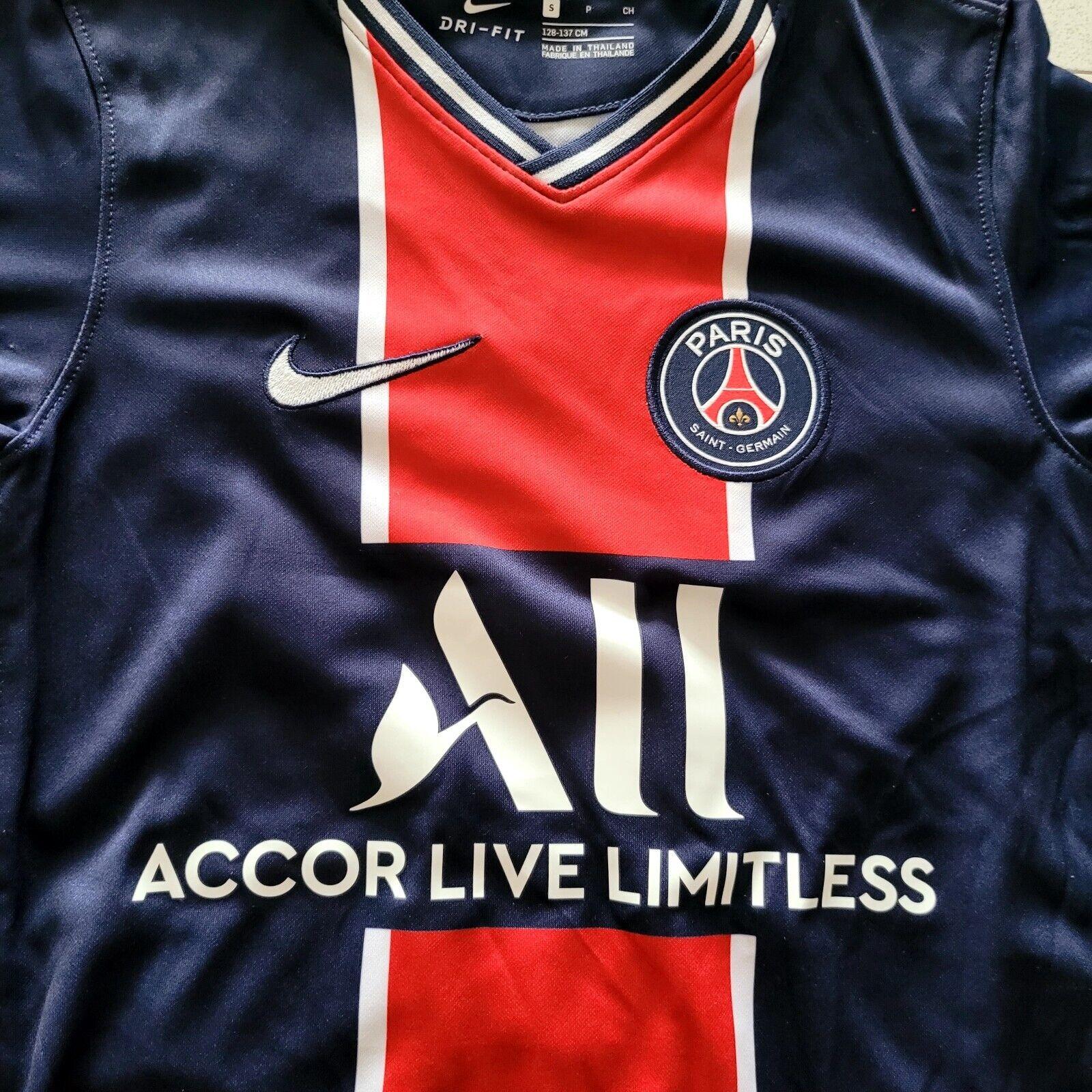 Nike PSG Paris Saint-Germain Home Jersey Size S Youth - Louis #10 - New with...-USASTARFASHION