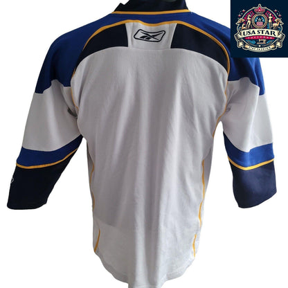 Vintage Reebok St. Louis Blues Youth Hockey Jersey L/XL - Retro Design, Comfort Fit, NHL Style - USASTARFASHION