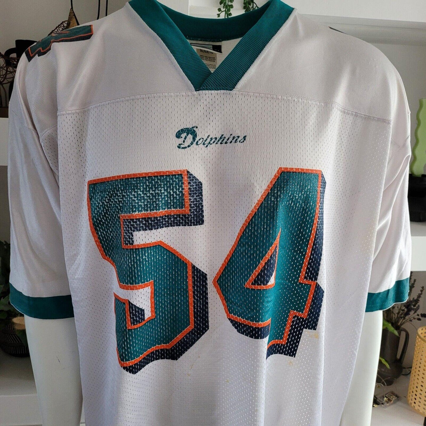 PUMA Miami Dolphins #54 Z. Thomas XL NFL Jersey | Authentic Vintage Appeal-USASTARFASHION