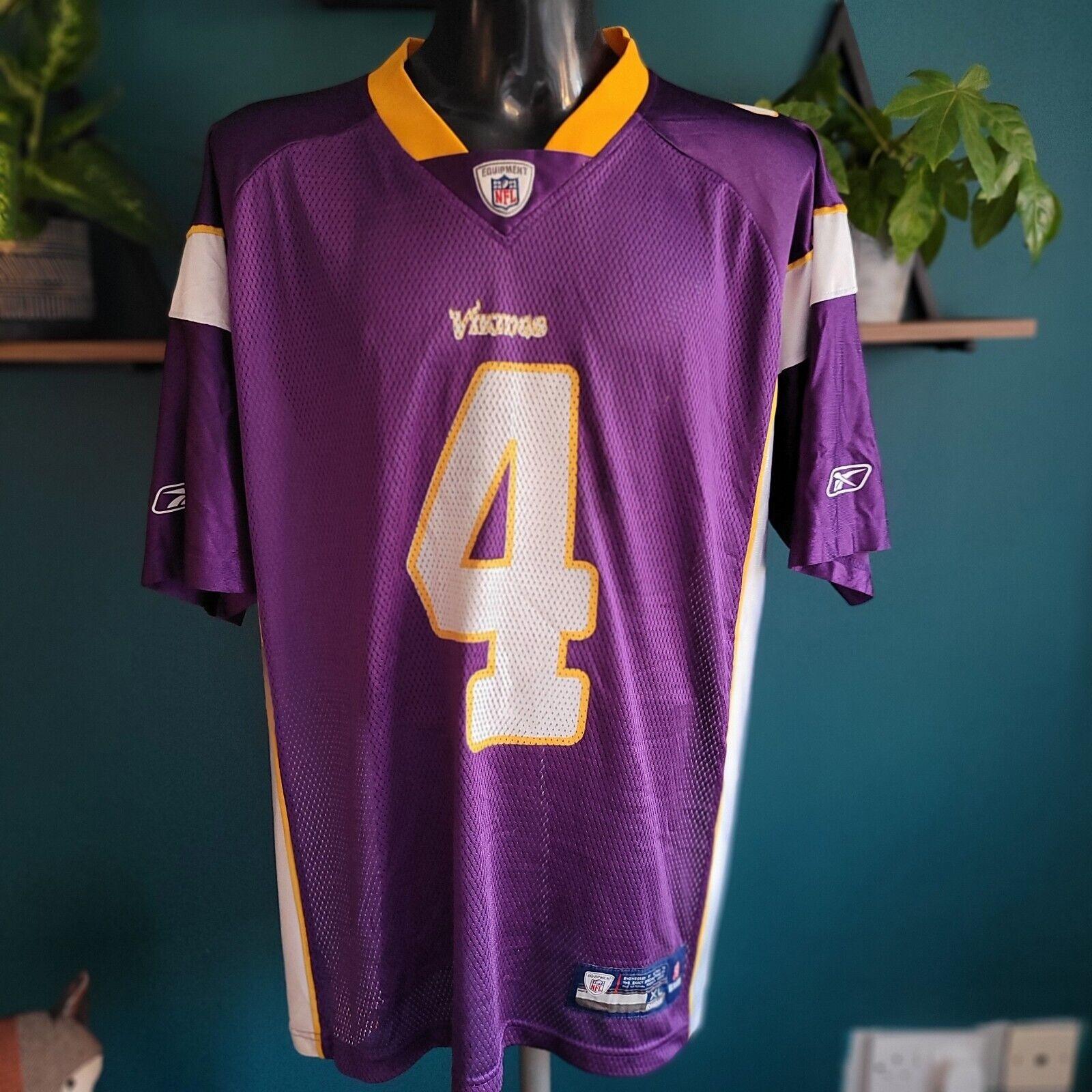 NFL Reebok Vikings Darren Sharper #42 Jersey Size XL-USASTARFASHION