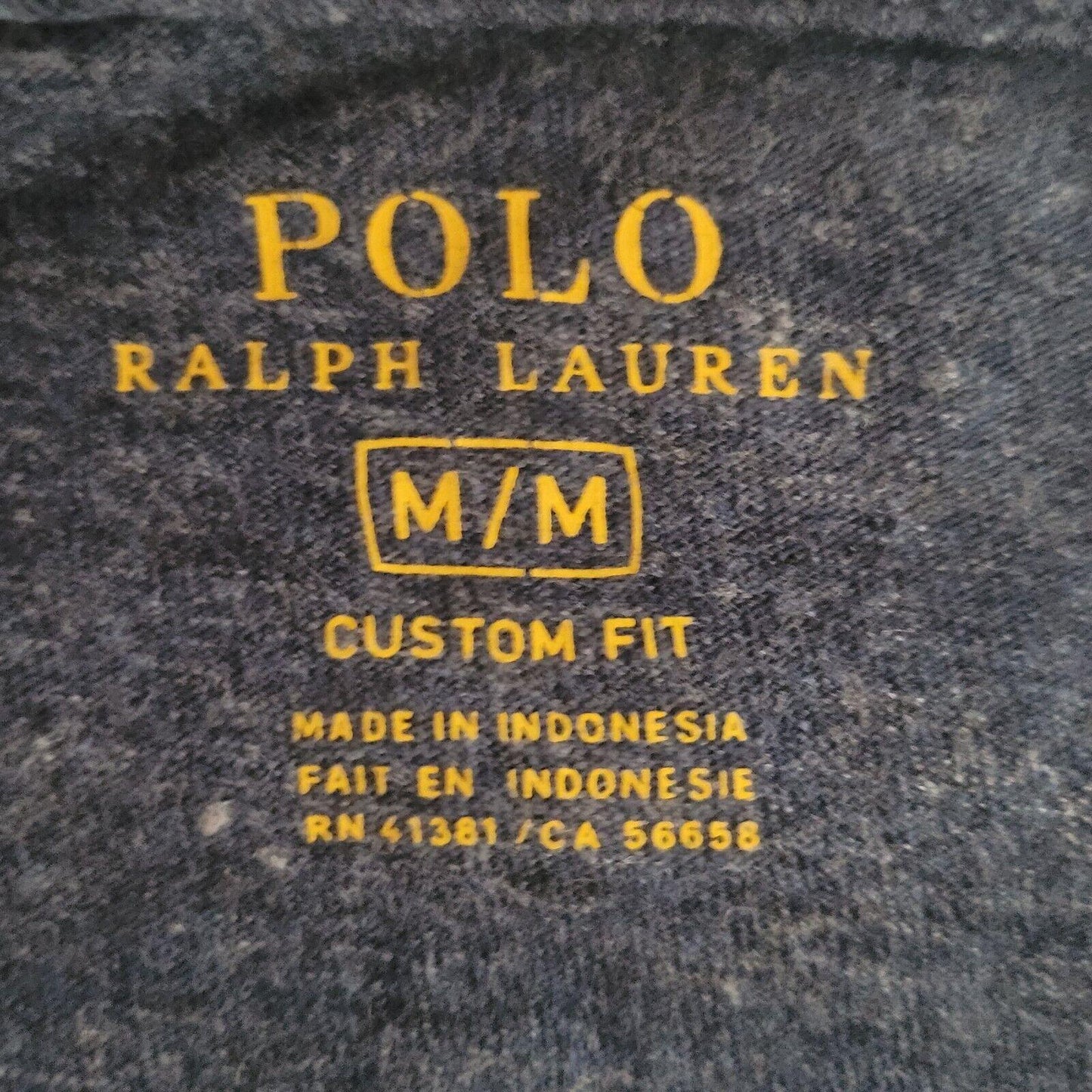 Ralph Lauren Cotton Sweatshirt in Dark Blue M Size 100% Authentic-USASTARFASHION