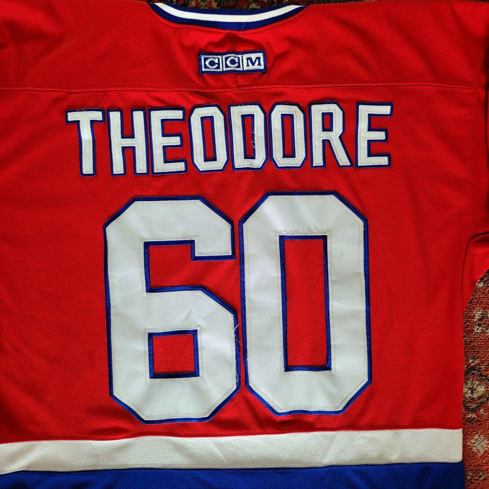 Montreal Canadiens #60 Jose Theodore NHL Jersey - Adult Medium-USASTARFASHION