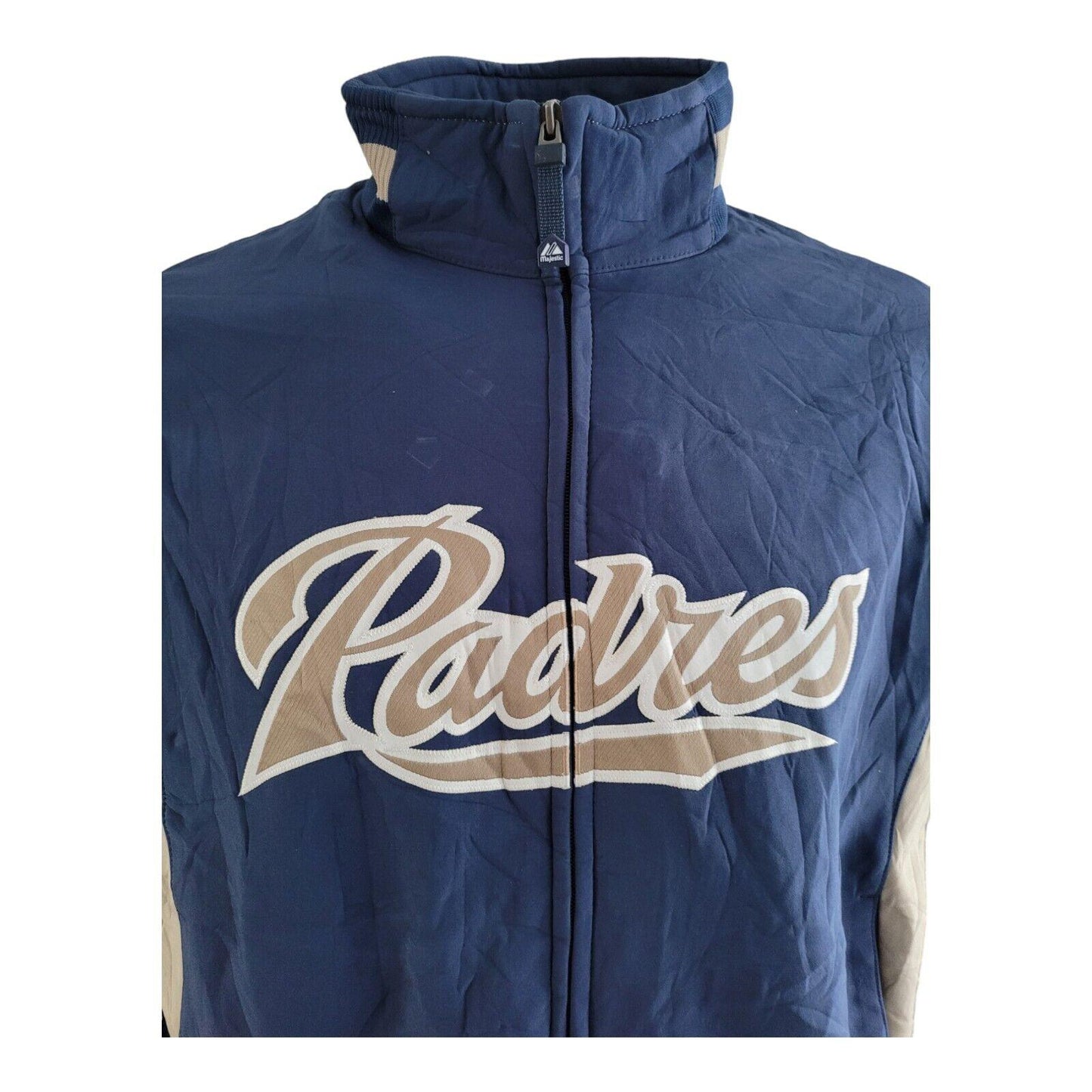 Vintage San Diego Padres Majestic Therma Base Jacket XL - Rare Authentic-USASTARFASHION