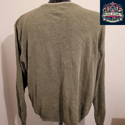 Chaps Ralph Lauren XL Cotton Jumper - Stylish, Comfortable, Perfect for Layering - USASTARFASHION