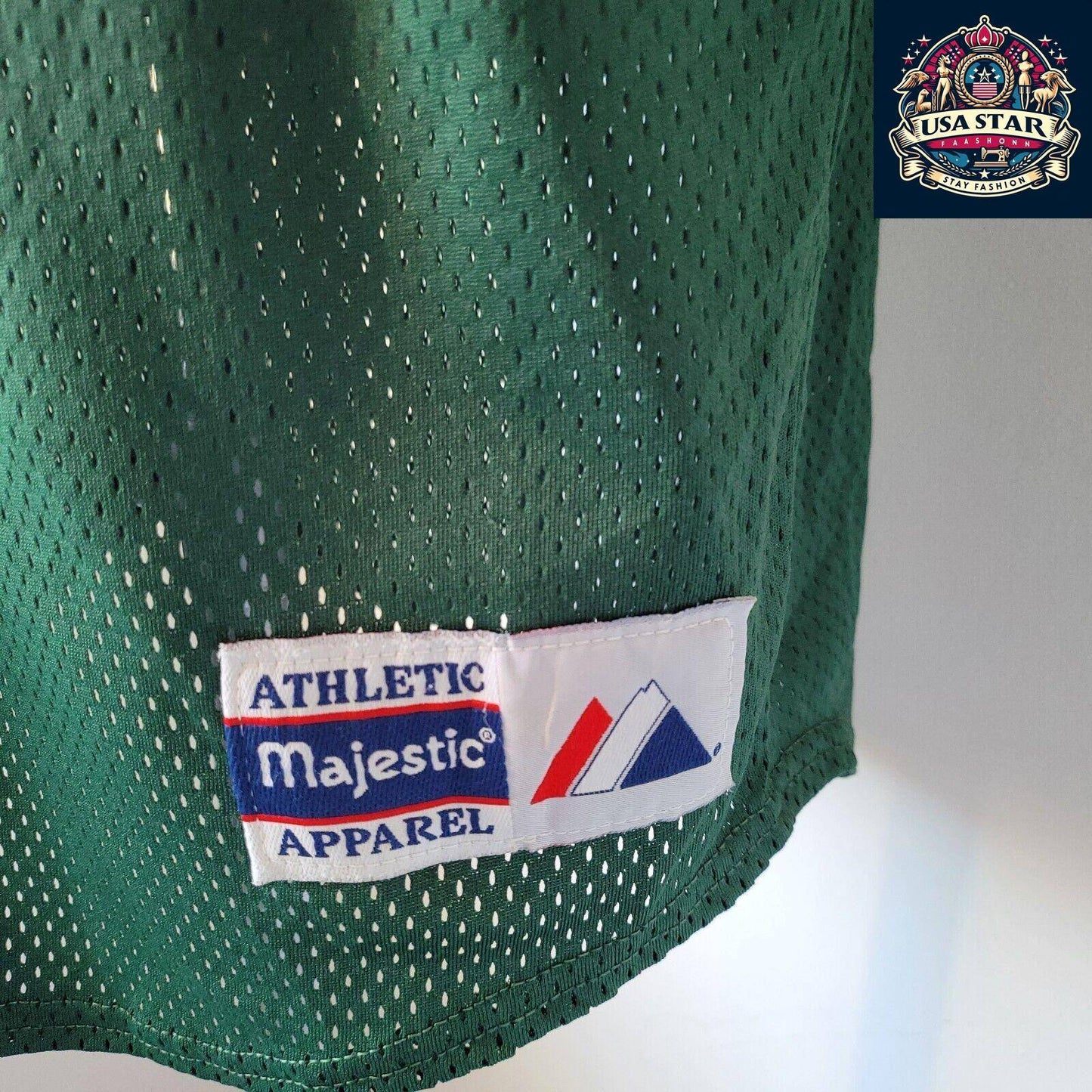 Athletic Majestic Apparel #2 Baseball Top Size M, Comfortable Fit, Classic Design, Made in USA - USASTARFASHION