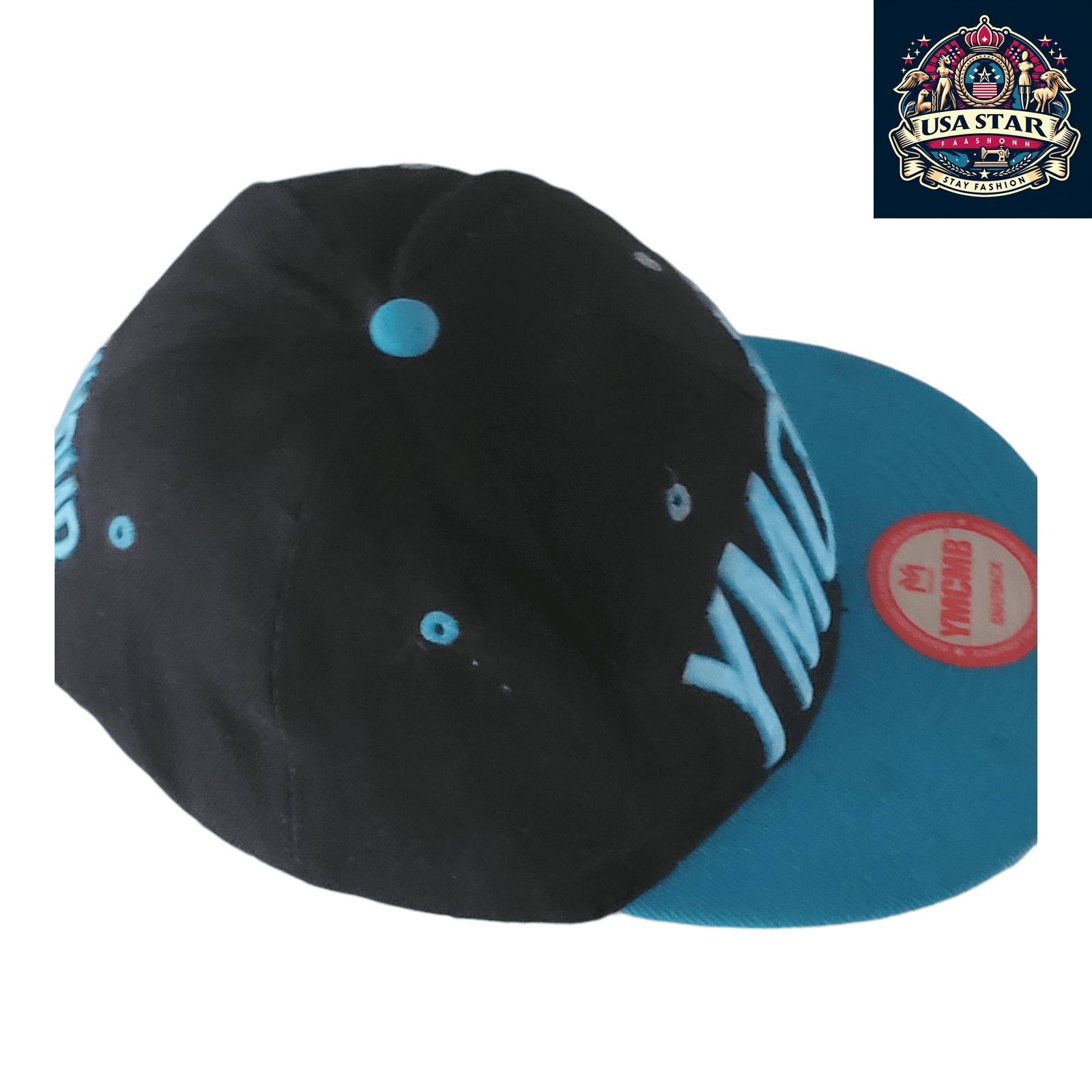 YMCMB Snapback Hat - Iconic Hip Hop Snapback Cap with Adjustable Fit - One Size Fits All - USASTARFASHION