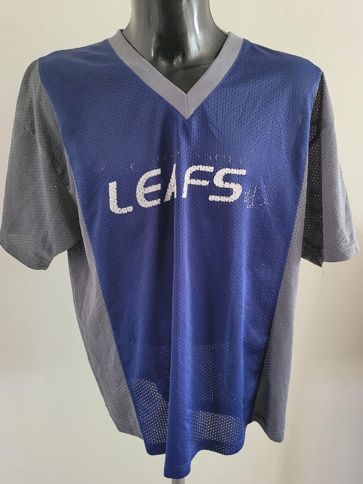 Authentic NHL Toronto Maple Leafs Jersey Size Large - Chest 48", Back Length 30-USASTARFASHION