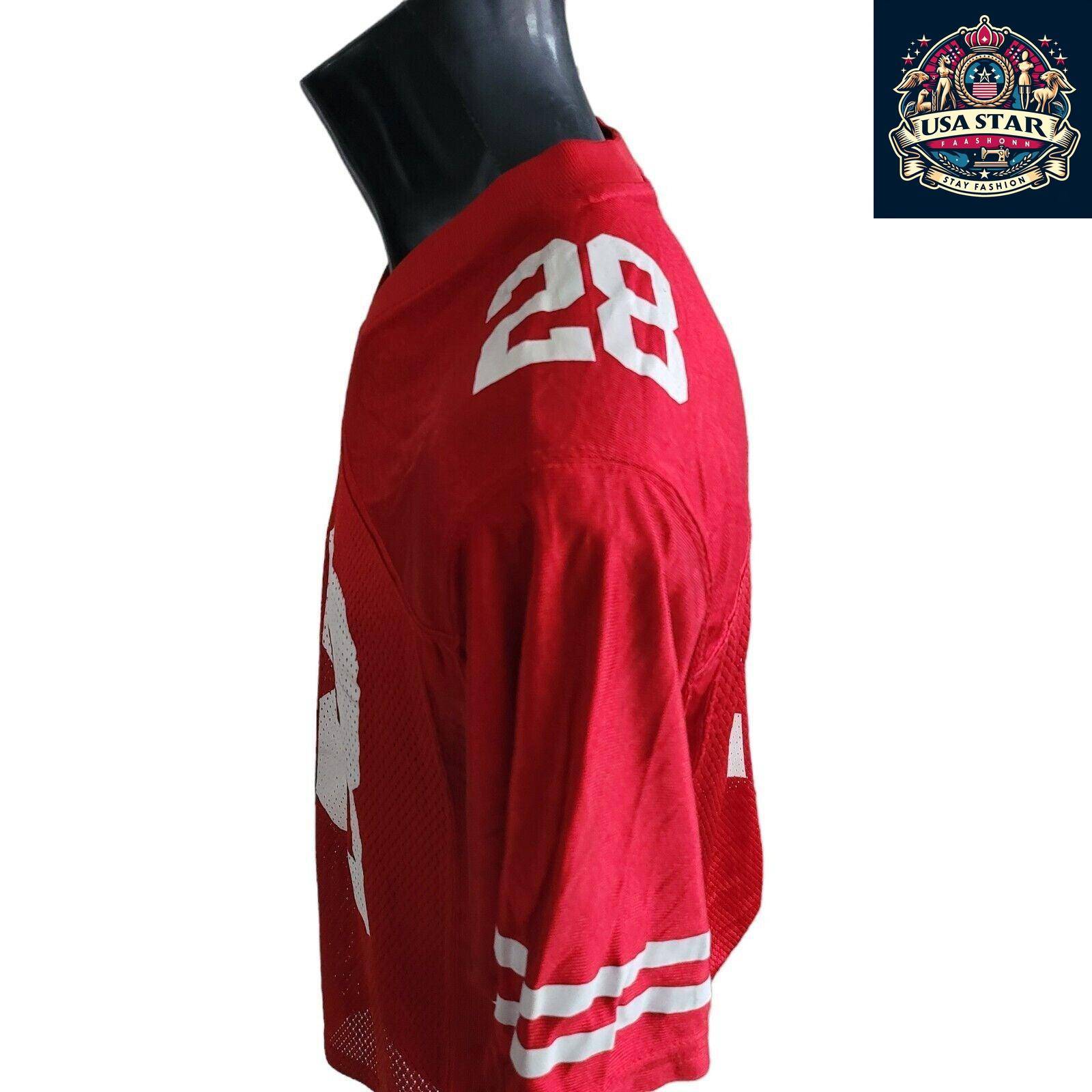 Authentic #28 Montee Ball Wisconsin Badgers Youth Jersey Size L - Iconic Design & Comfort - USASTARFASHION