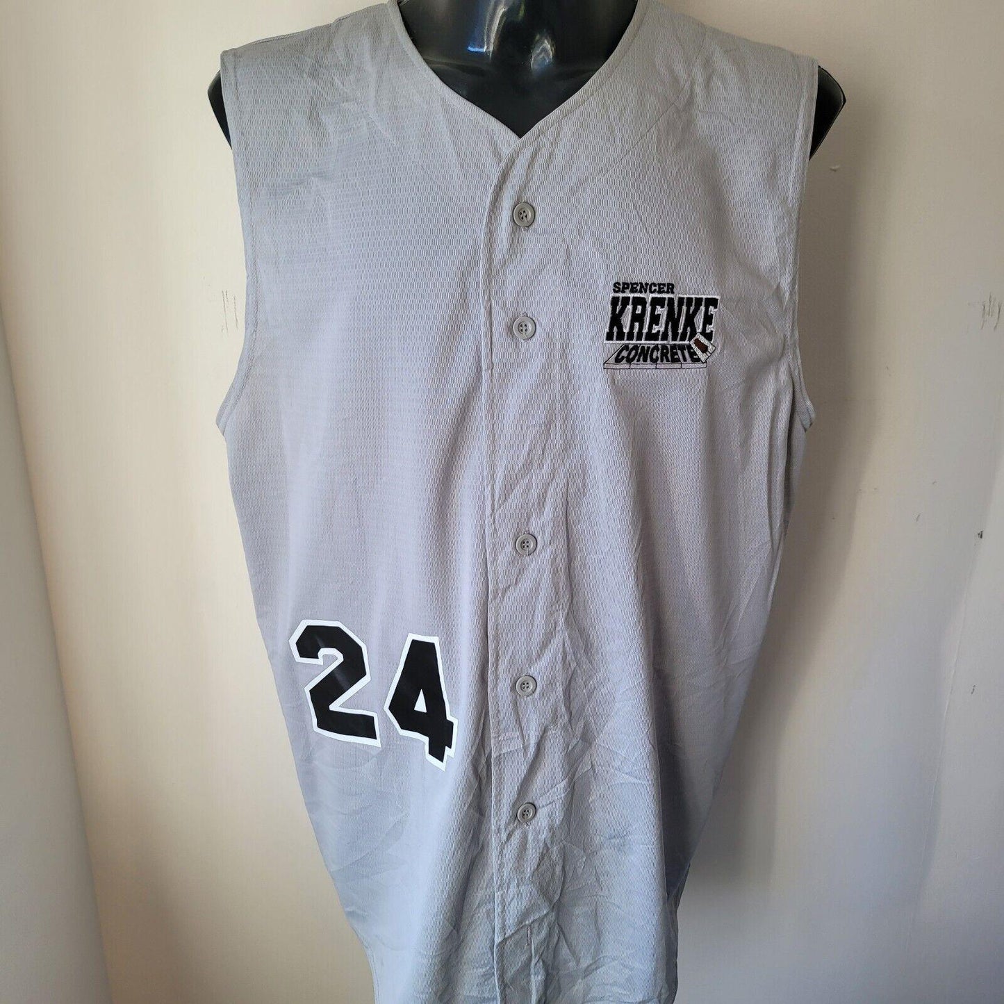 Athletic Apparel Gamers 24 XL Baseball Jersey - Comfortable & Stylish Fit-USASTARFASHION