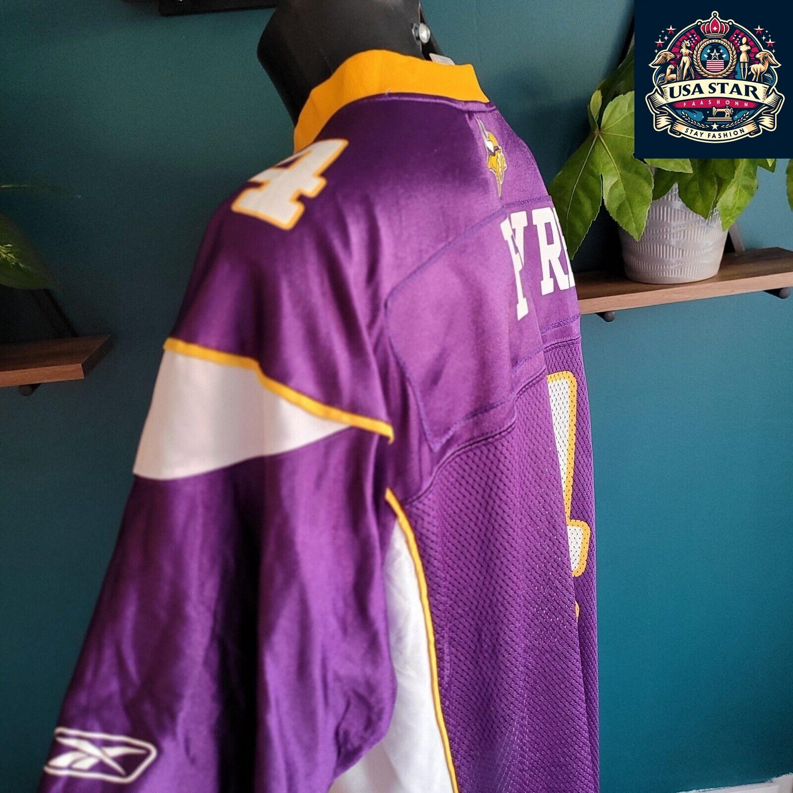 Vintage Vikings Jersey NFL Reebok Darren Sharper #42 XL - Excellent Condition, Stylish Purple - USASTARFASHION