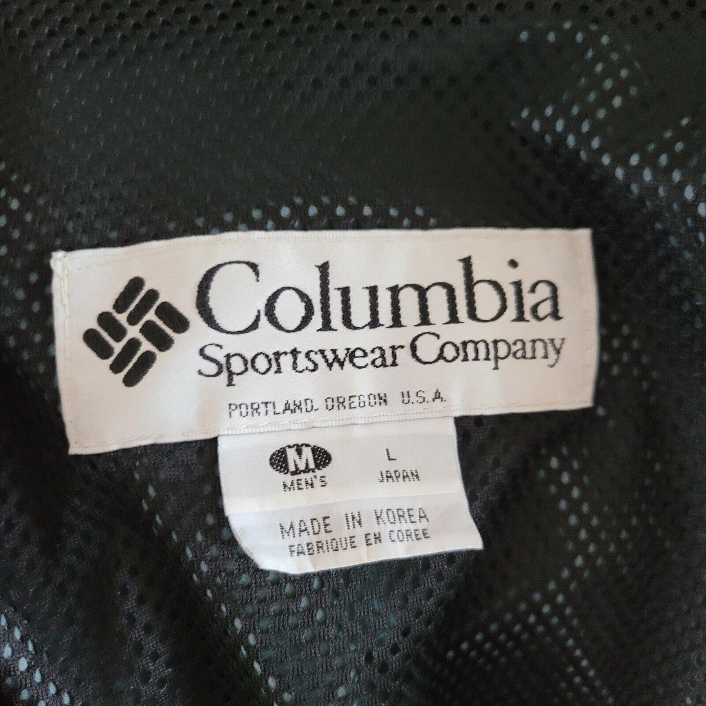 Columbia Double Whammy Mens M Raincoat | Waterproof Nylon, Iconic Logo | Size M-USASTARFASHION