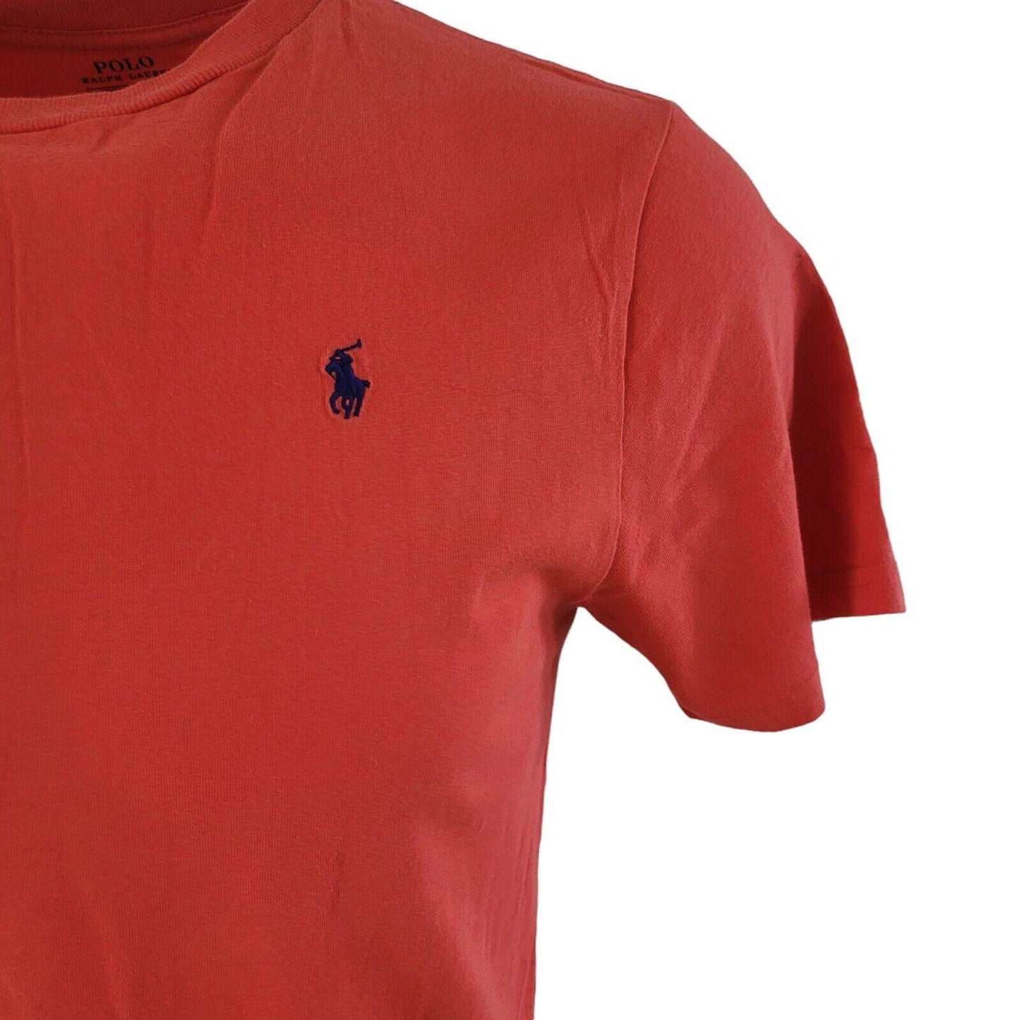 Polo Ralph Lauren Red Youth XL Cotton Crew Neck T-Shirt - Size XL-USASTARFASHION