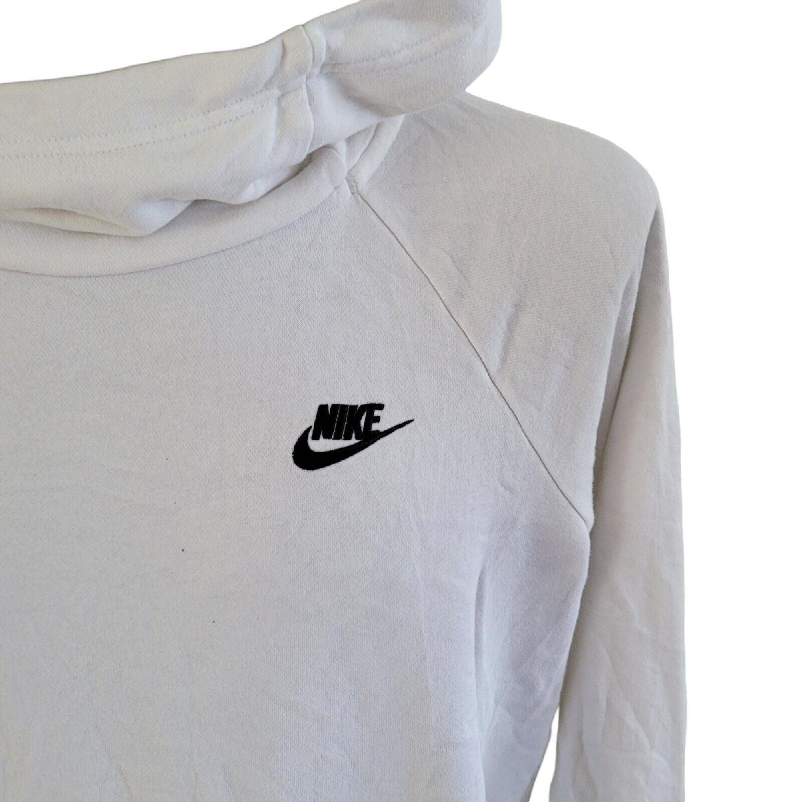 NIKE Women's Medium Hoodie - Soft Fabric, Iconic Logo, Size 42-USASTARFASHION