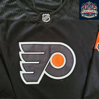 Authentic Philadelphia Flyers Jersey #79 Carter Hart Black Size 52 (XL) | Premium Comfort & Style - USASTARFASHION