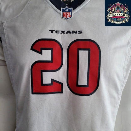 Houston Texans Women's Jersey Reed #20 - XXL Authentic Nike Fan Gear for Comfort & Style - USASTARFASHION