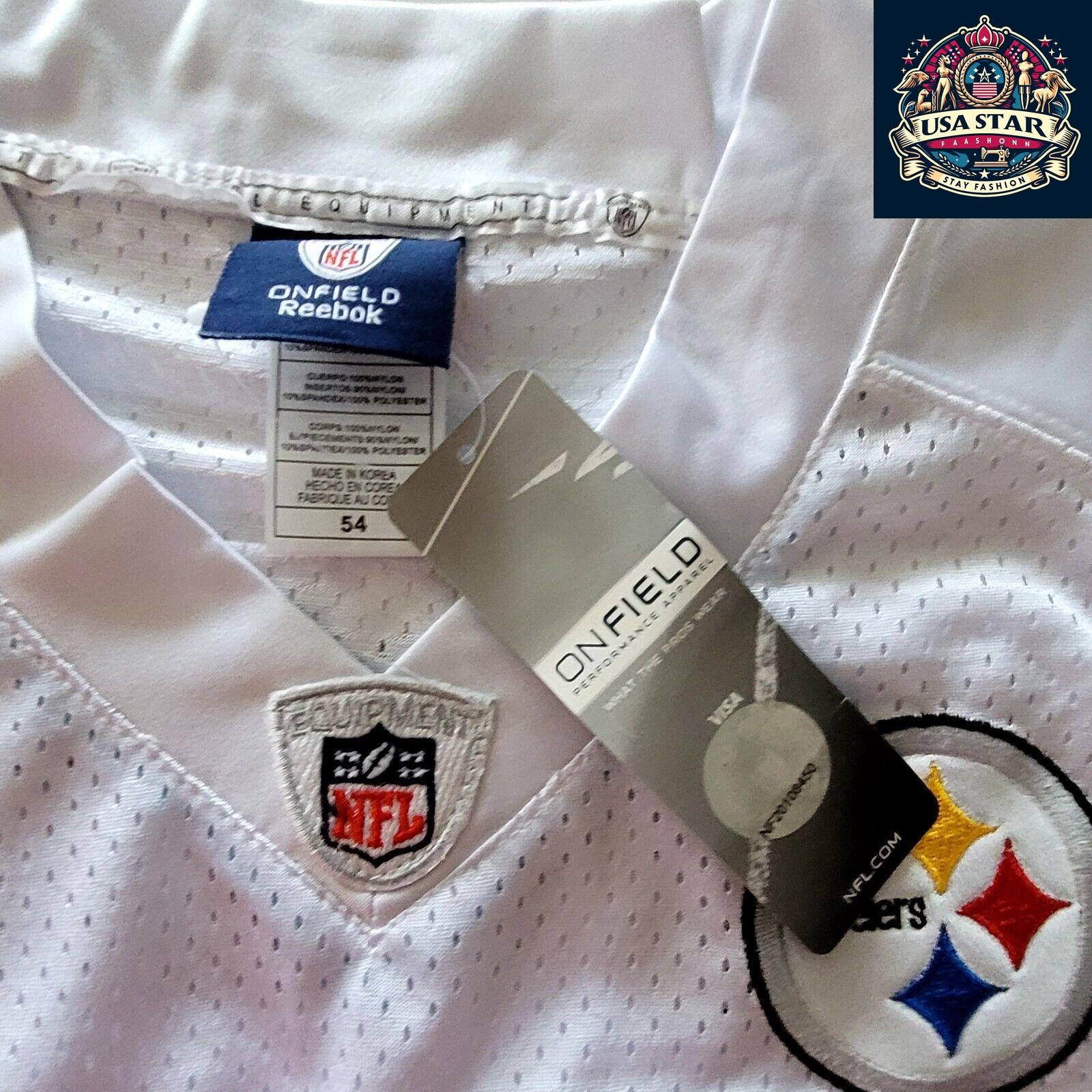 Pittsburgh Steelers Jersey LaMarr Woodley #56, Classic Design, Size 54, High-Quality Fabric - USASTARFASHION