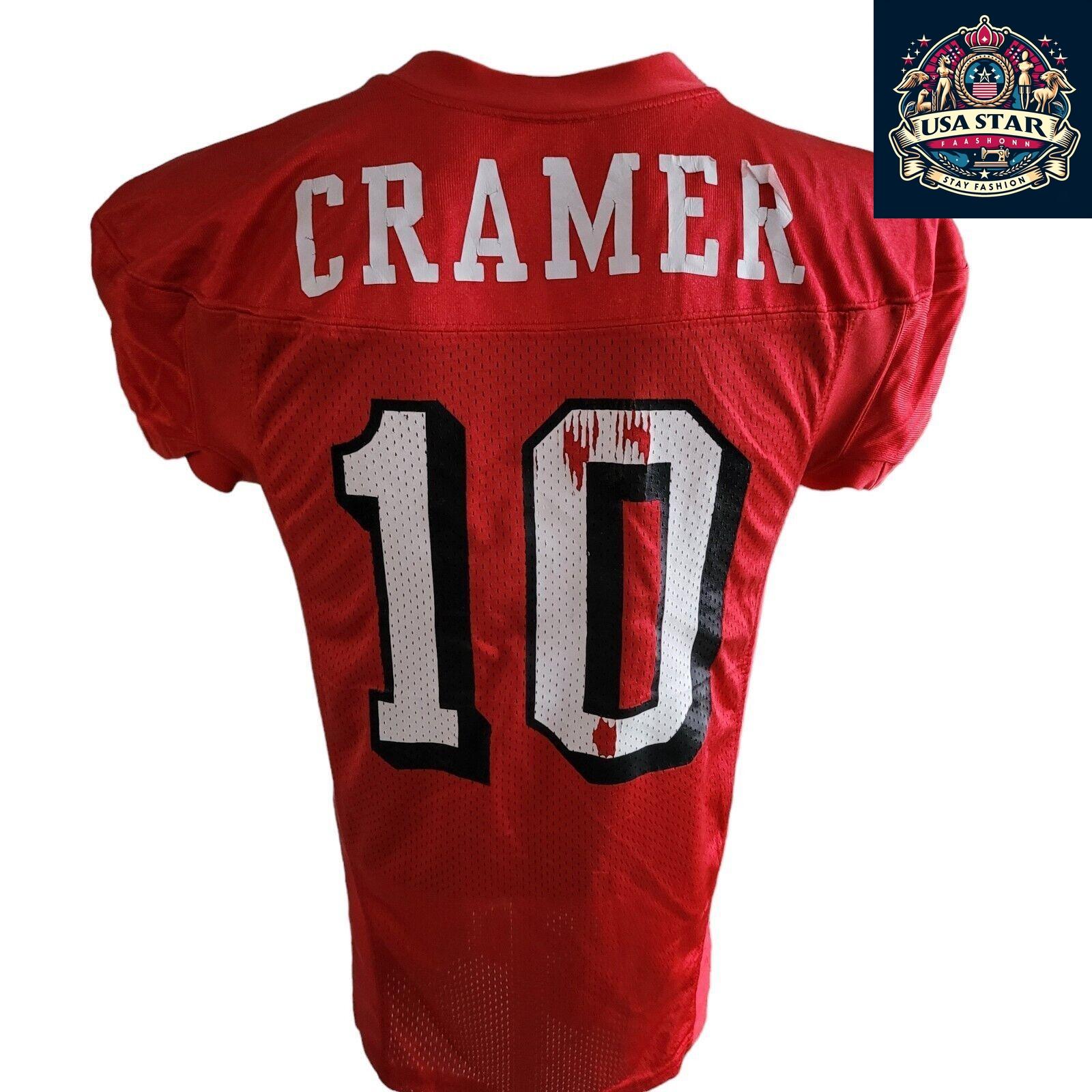 Cherokee Football Jersey 10 Youth M Riddell Red - Comfortable Fit, Authentic Team Branding - USASTARFASHION