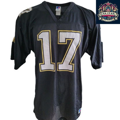 Russell Athletic Vintage New Orleans Saints Jersey Jim Everett #17 Adult XL - Classic Comfort Fit - USASTARFASHION