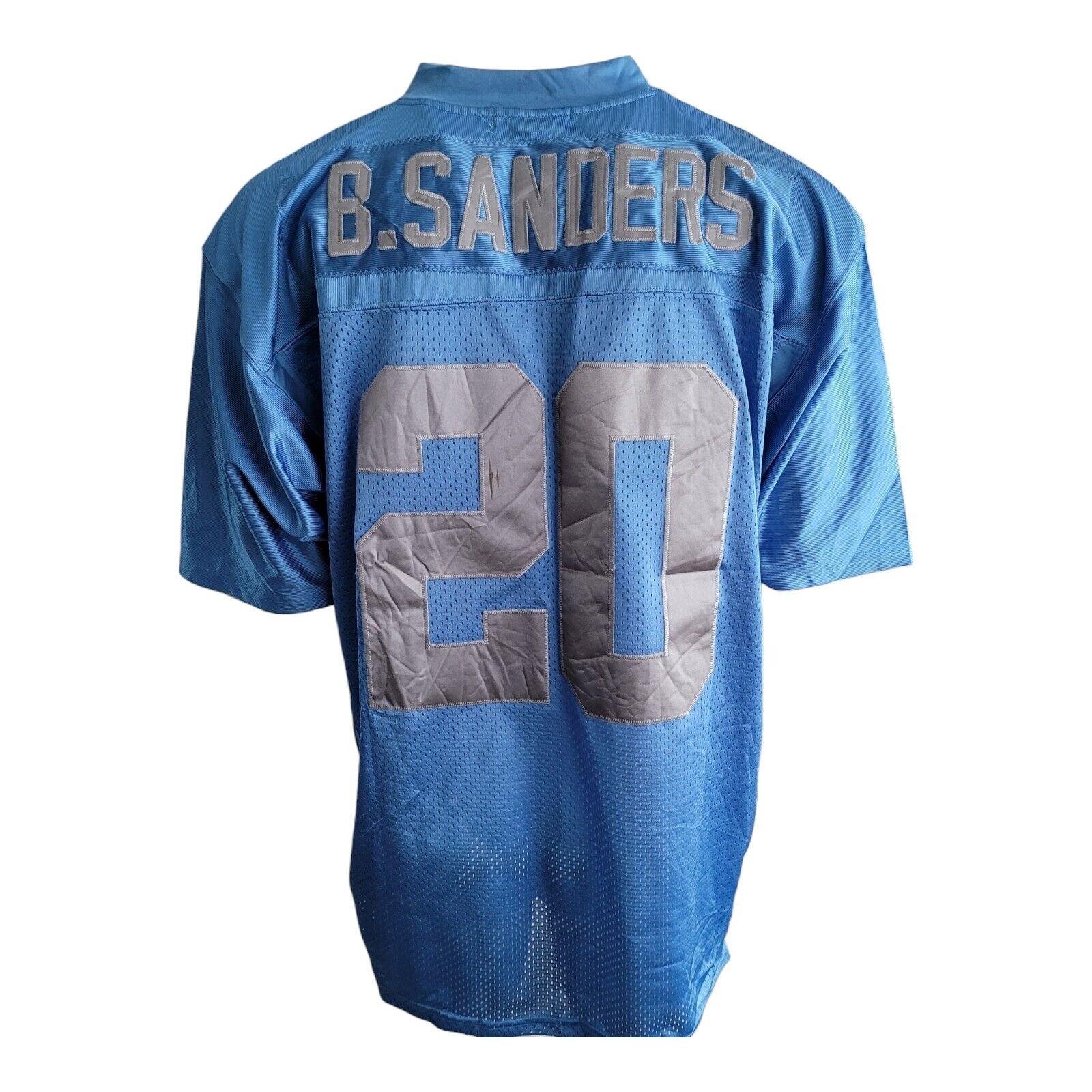 MITCHELL & NESS NFL Detroit Lions #20 Barry Sanders 1994 Throwback Jersey - Size 52 XL-USASTARFASHION