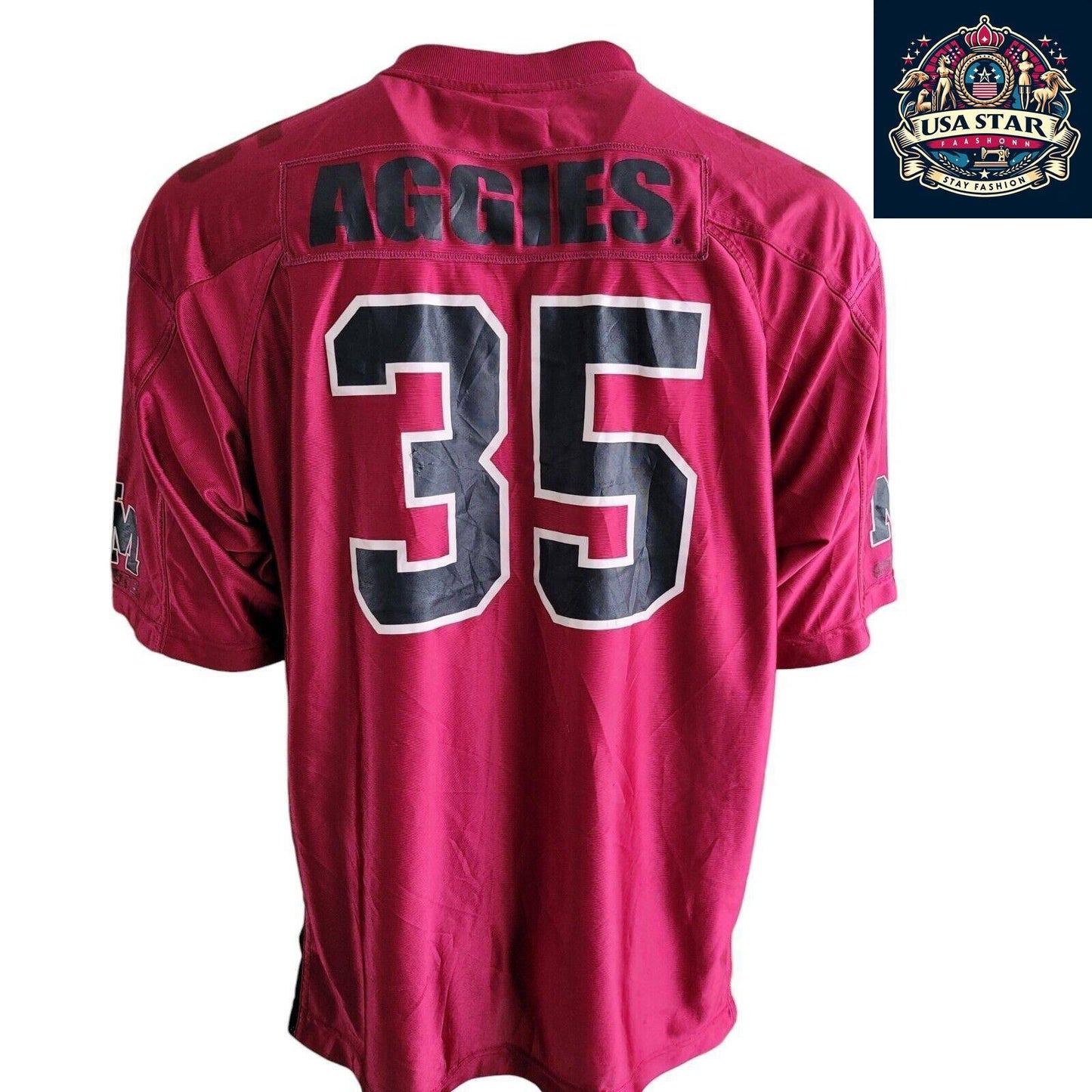 Vintage Starter New Mexico State Aggies Jersey XL - Iconic Logo 35, Comfortable & Machine Washable - USASTARFASHION