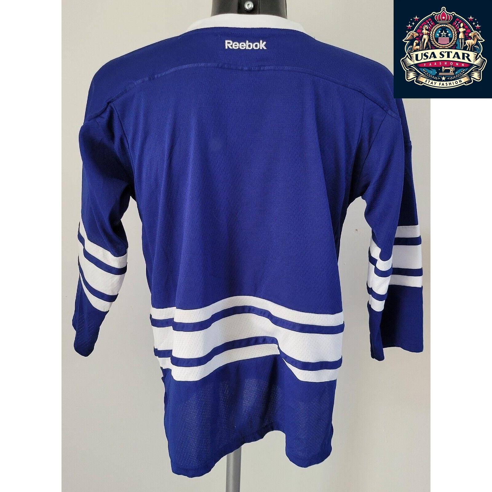 NHL Toronto Maple Leafs Jersey Youth L/XL - Stylish Blue & White Fan Gear for Kids - USASTARFASHION