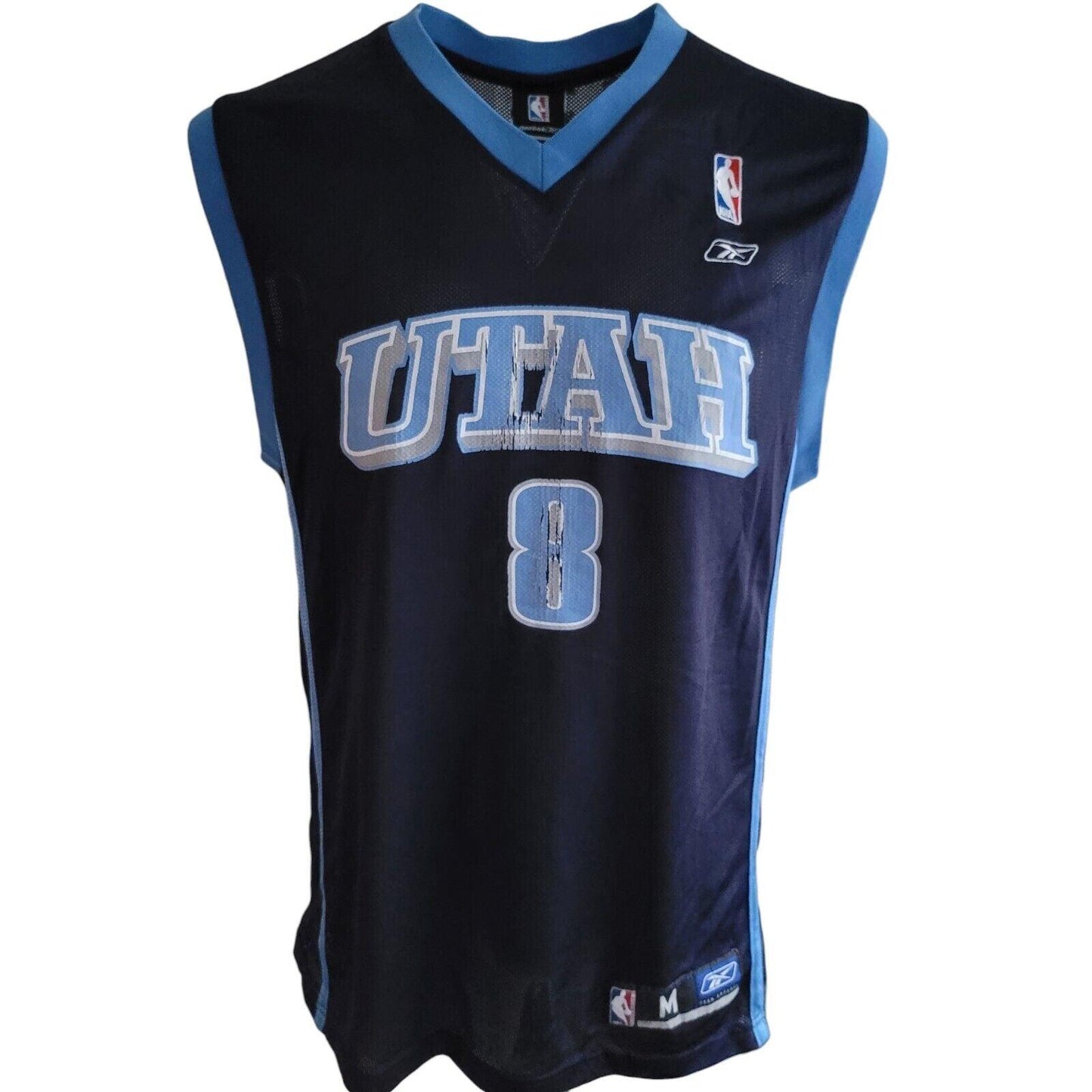 Deron Williams #8 Utah Jazz Basketball Jersey - Size M (NBA)-USASTARFASHION