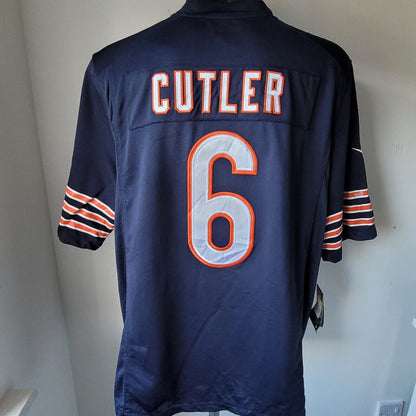 Nike Chicago Bears Jersey, Cutler #6, Men's Size XL, On Field, Like New Condition, Size 48" Chest - USASTARFASHION