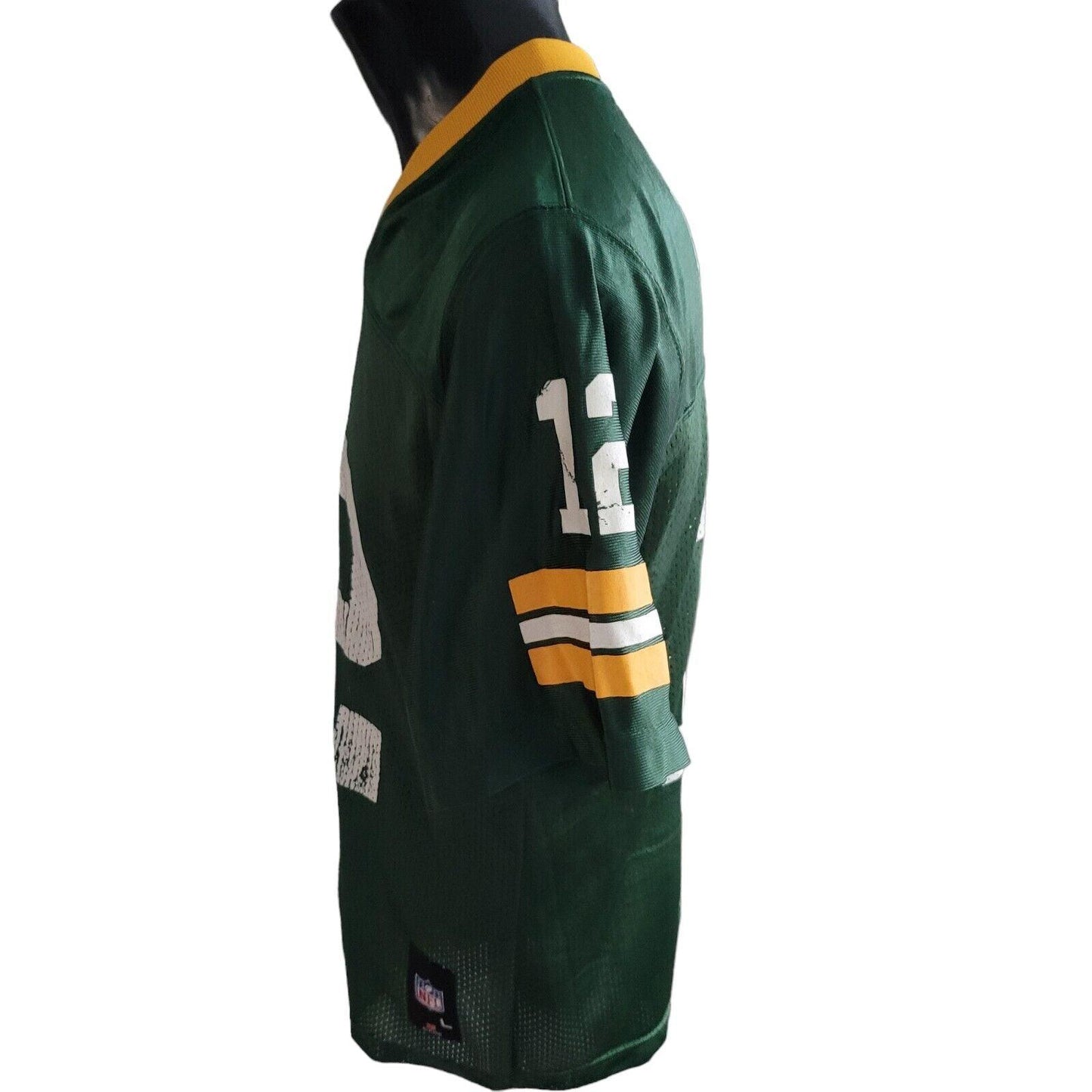 Green Bay Packers NFL Jersey - Youth Size L 14-16, Rodgers #12 Iconic Design-USASTARFASHION