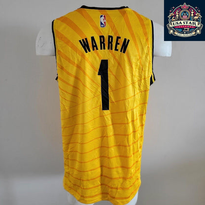 Indiana Pacers Jersey Warren #1 SzL - Vintage Style, Comfortable Fit, Perfect for Game Day - USASTARFASHION