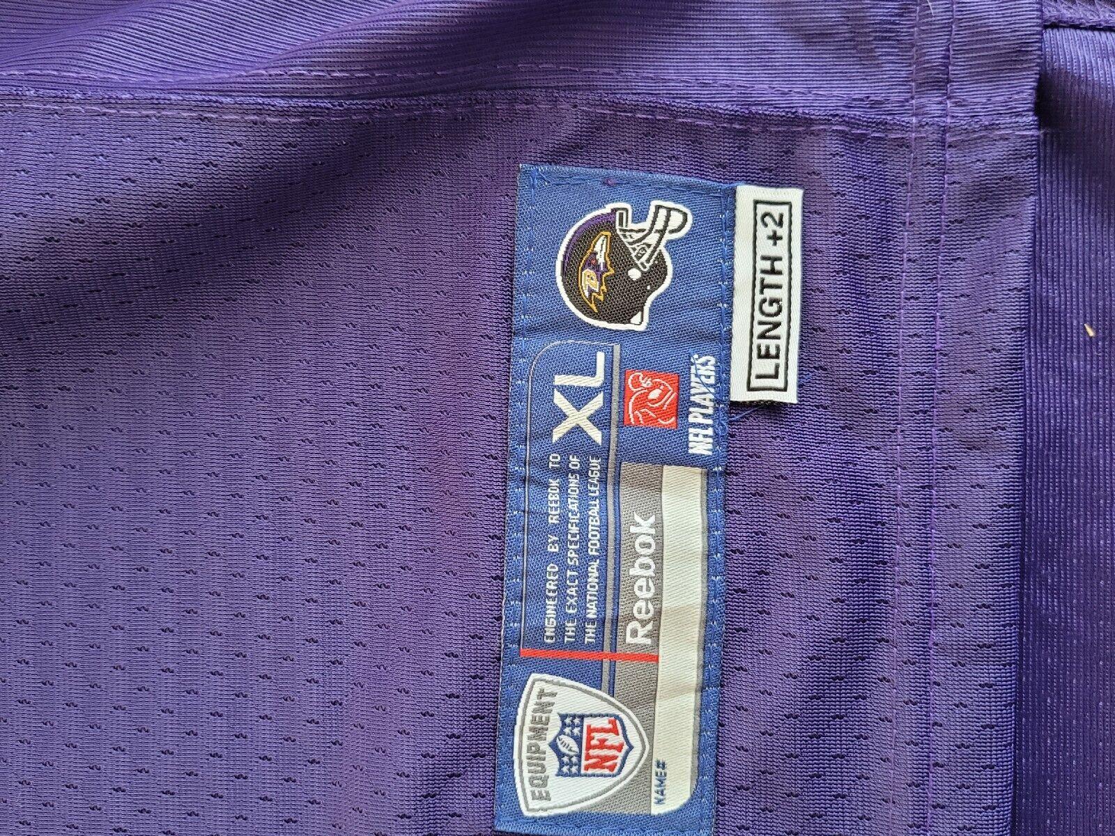 Baltimore Ravens NFL Jersey Flacco #5 Youth XL Purple Reebok - Officially Licensed-USASTARFASHION