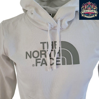 North Face Women's Hoodie Size S, Soft Cotton, Classic Fit, Vintage Style, Breathable Fabric - USASTARFASHION