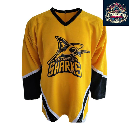 Signed Scarborough Sharks Jersey - Limited Edition Collector's Adult L Top with Authentic Signature - USASTARFASHION