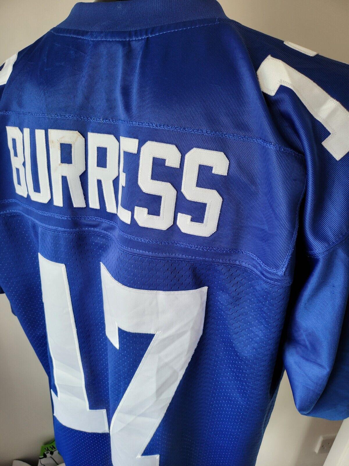 New York Giants Reebok NFL Jersey #17 Burress Classic Throwback in Rare Size L-USASTARFASHION