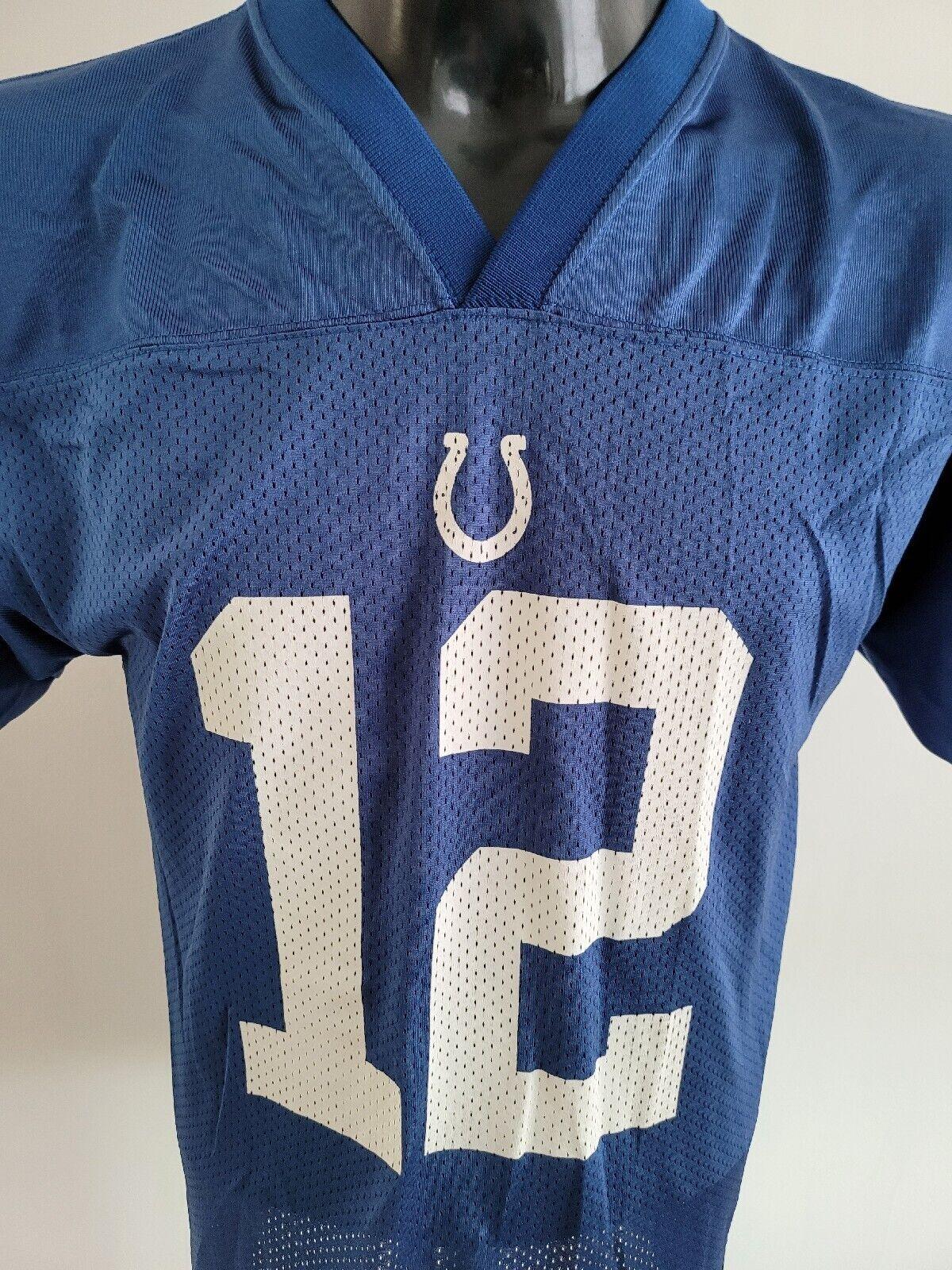 Indianapolis Colts Youth XL #12 Luck Jersey Shirt for Ages 18-20-USASTARFASHION