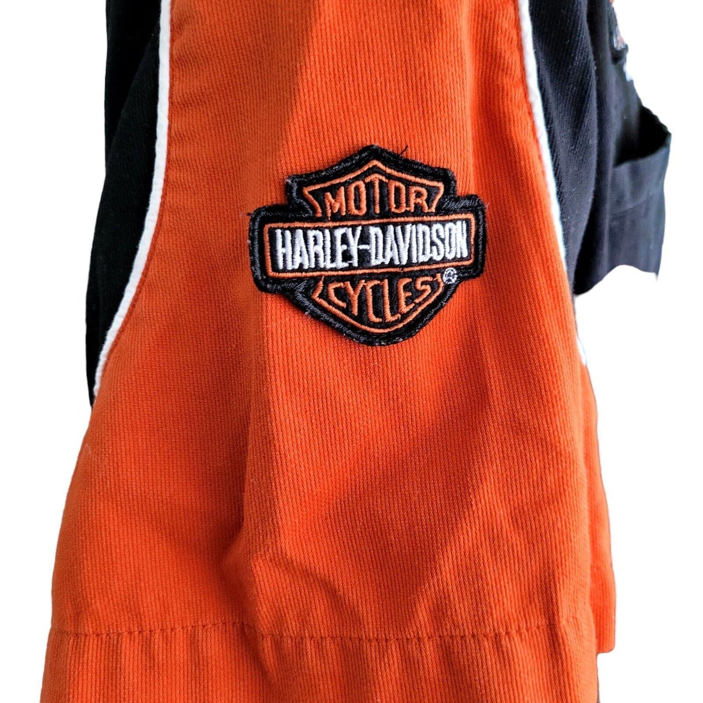 Genuine Harley Davidson XL Shirt with Stitched Logos - Great Condition-USASTARFASHION