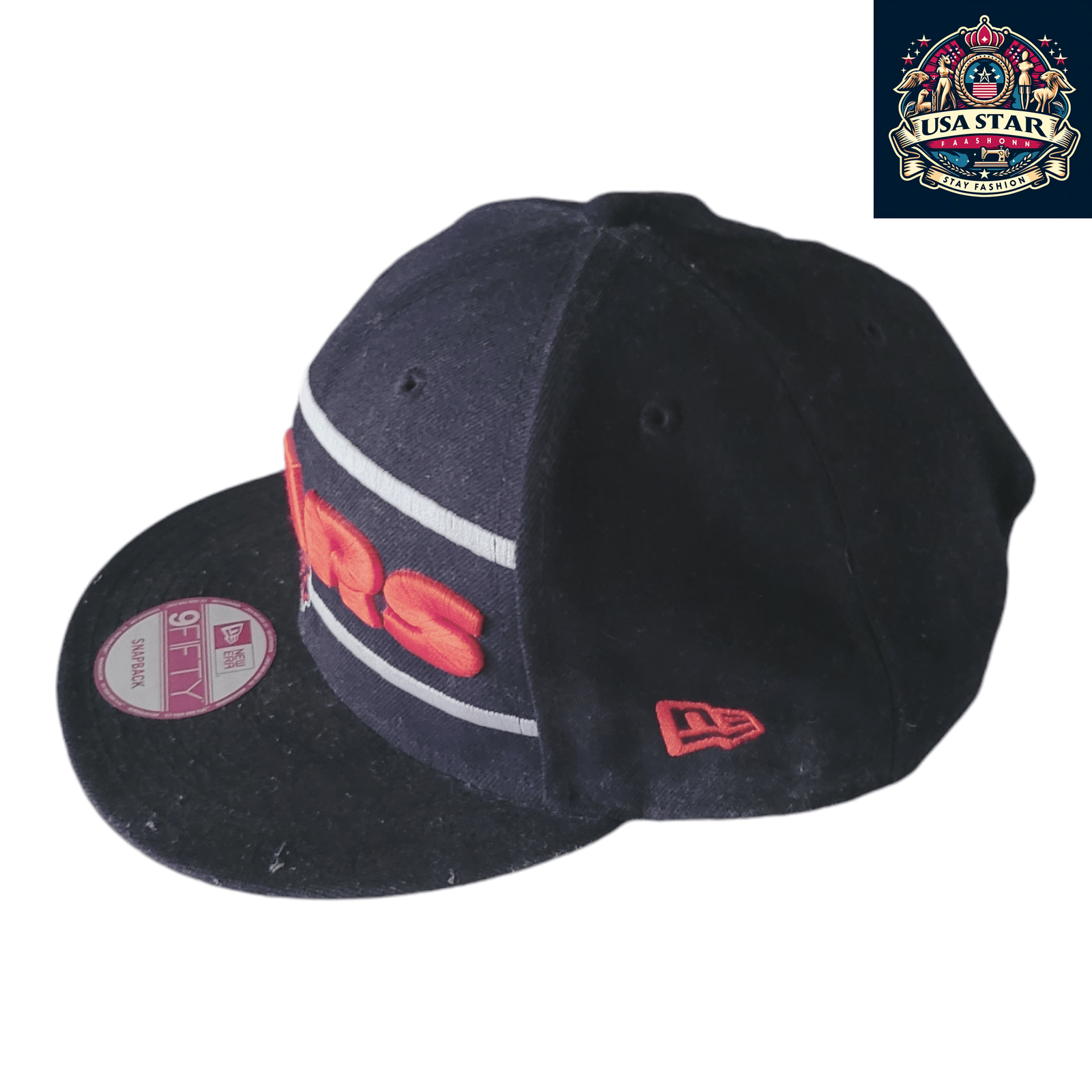 New Era Chicago Bears Snapback Hat – 100% Polyester, Adjustable Fit, Iconic Team Logo - USASTARFASHION