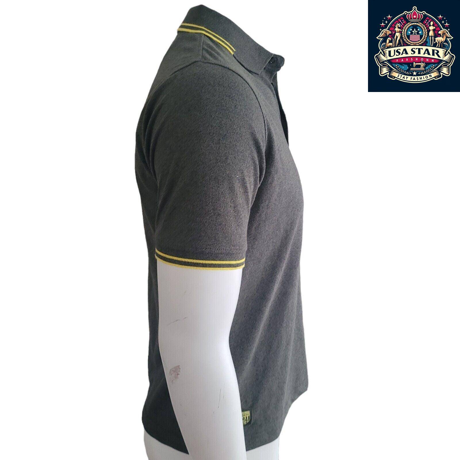 West Bromwich Albion Polo Shirt - Speckle Twist & Lemon Design, Size S, Official Merchandise - USASTARFASHION