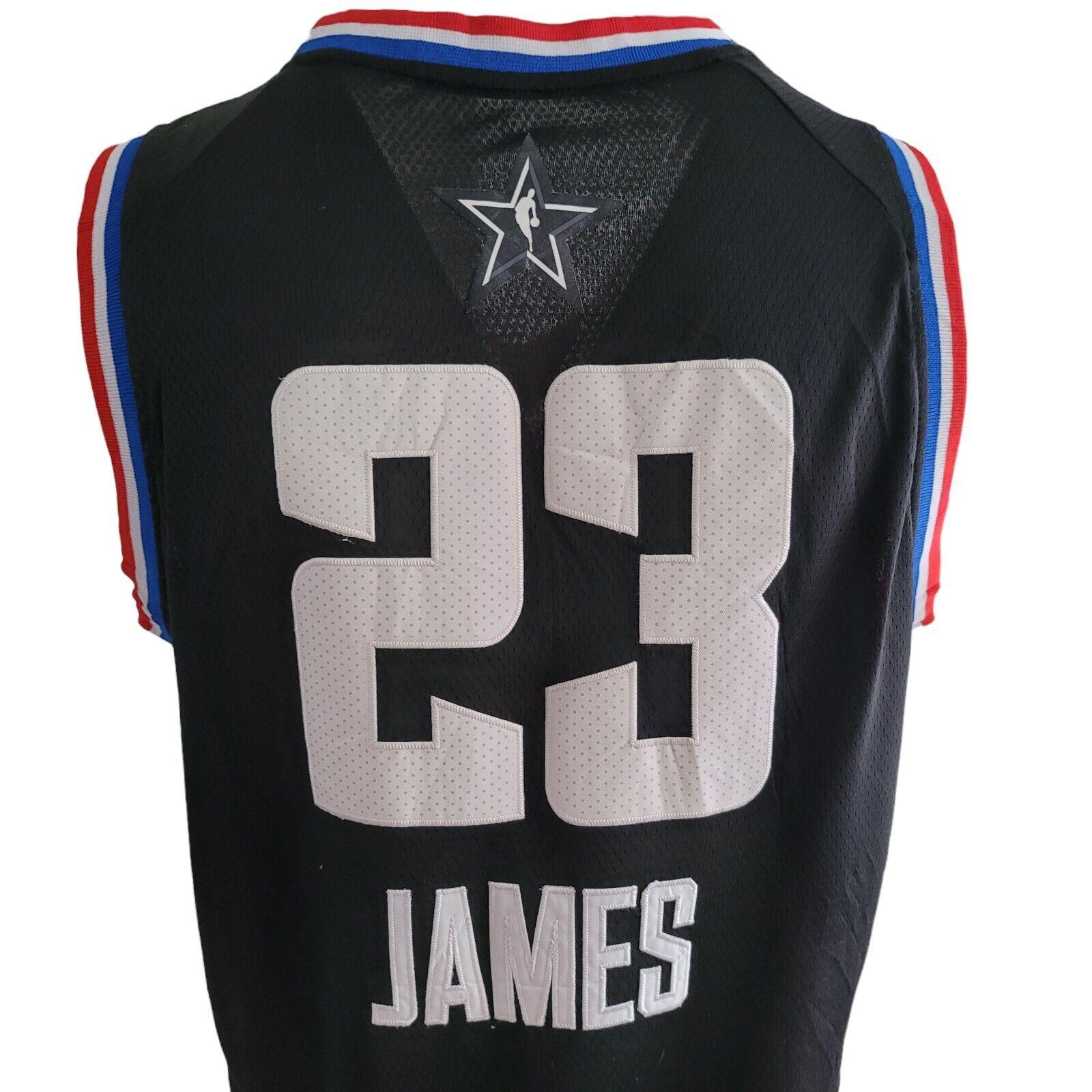 JORDAN Lakers LeBron James #23 All-Star Jersey | Size 48 (S/M)-USASTARFASHION