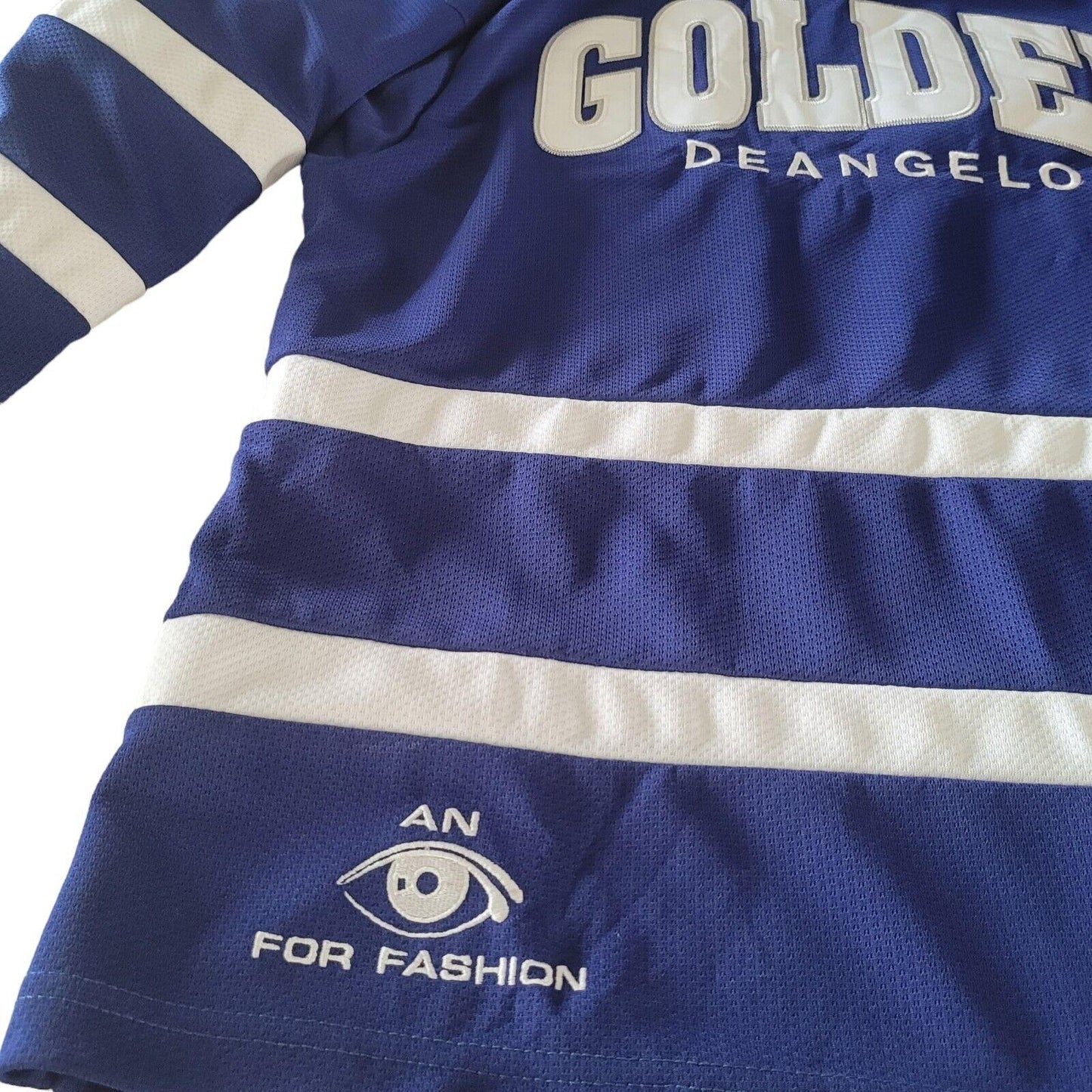 K1 Golden DeAngelo Jersey in Blue | Size M, Collector's Edition-USASTARFASHION