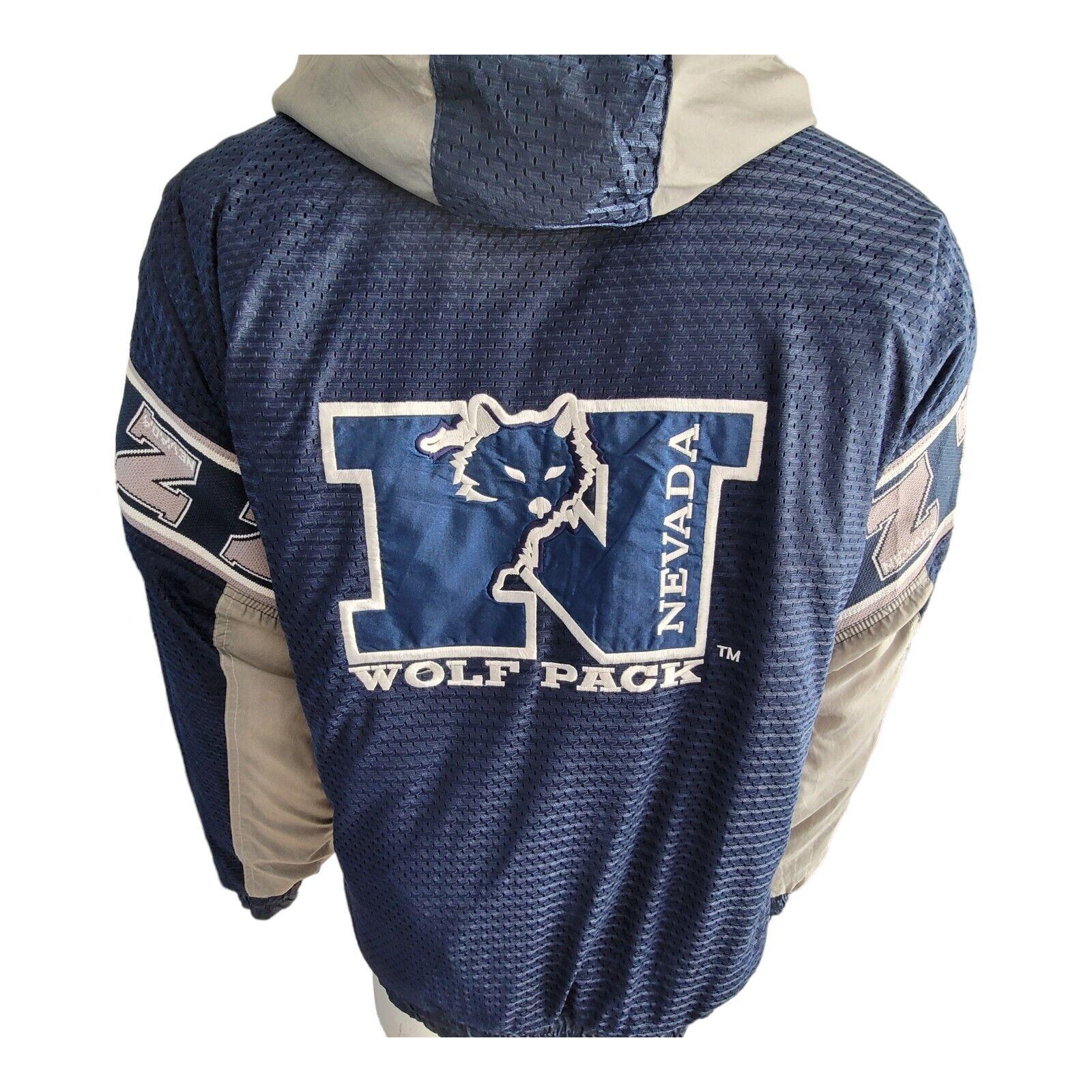 Pro Player NFL Wolf Pack Nevada Reversible Jacket XXL - Reversible Design, Embroidered Logo-USASTARFASHION