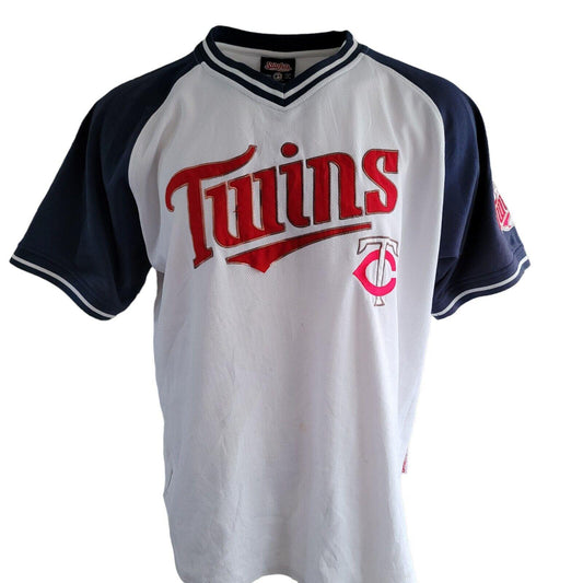 STITCHES MLB Men's Minnesota Twins Baseball Jersey XL - Officially Licensed Vintage Apparel - USASTARFASHION