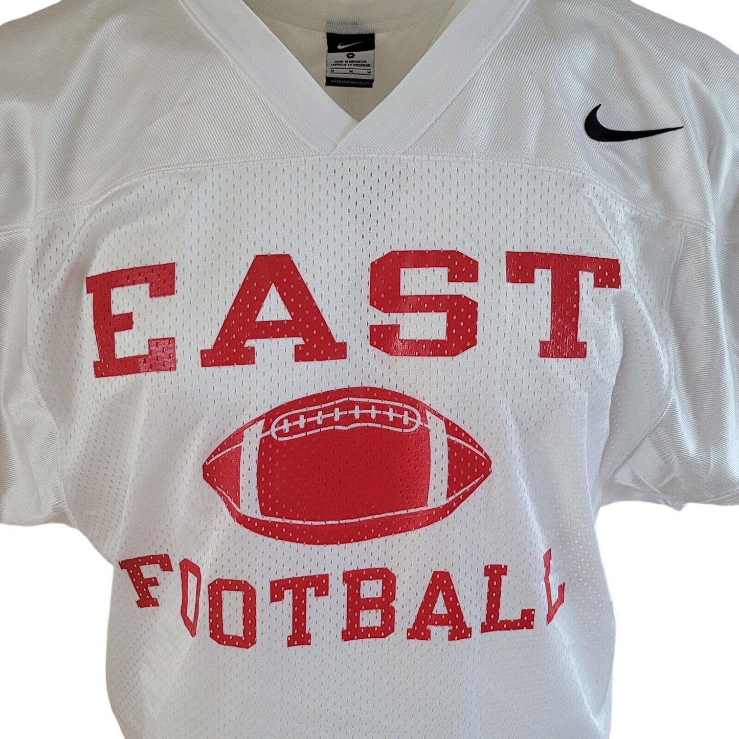 Nike East Football American Jersey White Size M | Vintage Grade A, Iconic Team Emblem, Durable Quality-USASTARFASHION